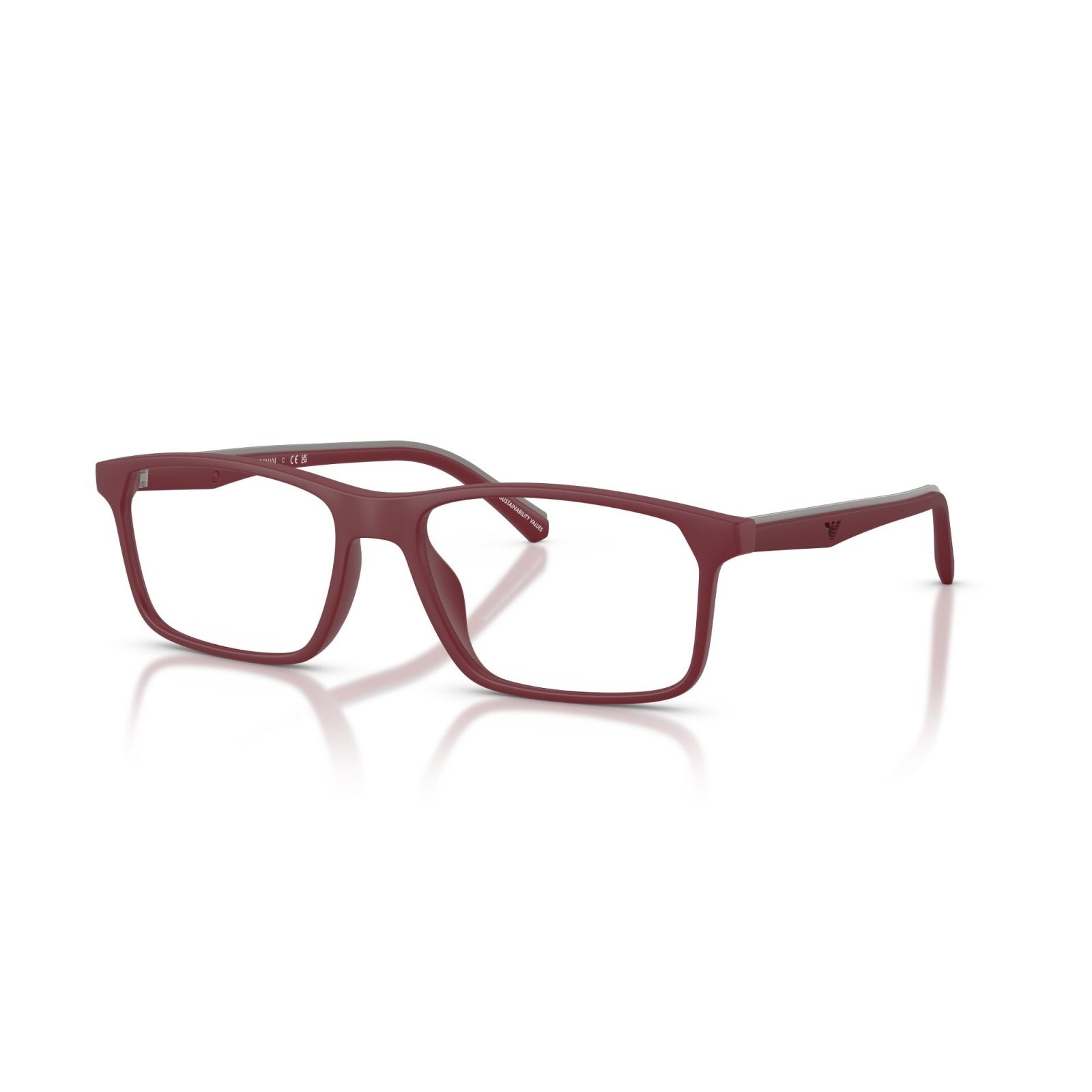 OCCHIALE DA VISTA UOMO | EMPORIO ARMANI EA 3266U - 5261 BORDEAUX OPACO - CALIBRO 56
