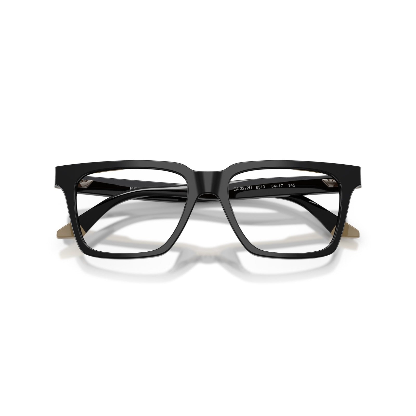 OCCHIALE DA VISTA UOMO | EMPORIO ARMANI EA 3272U - 6313 NERO/BEIGE - CALIBRO 52