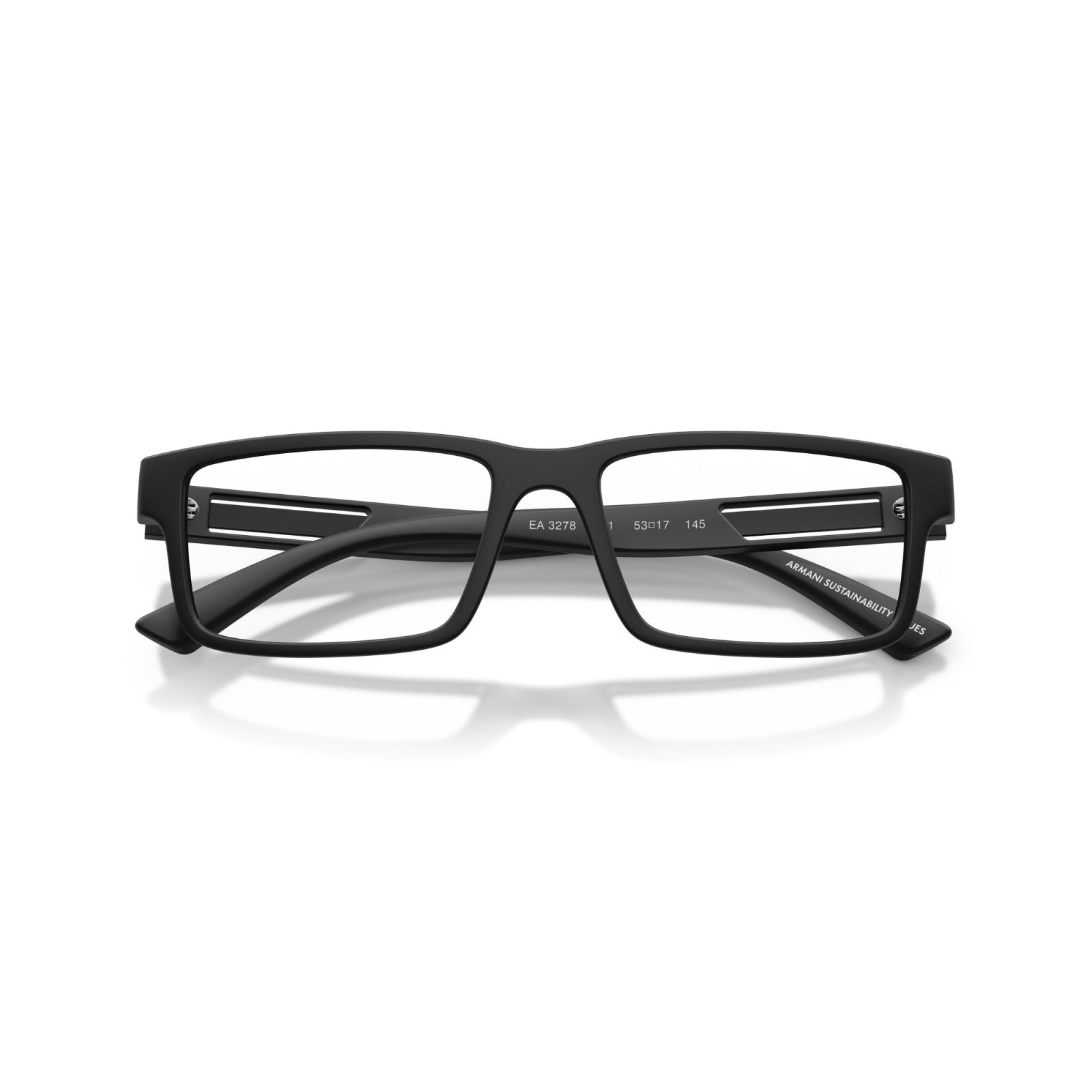 OCCHIALE DA VISTA UOMO | EMPORIO ARMANI EA 3278 - 5001 NERO OPACO - CALIBRO 55