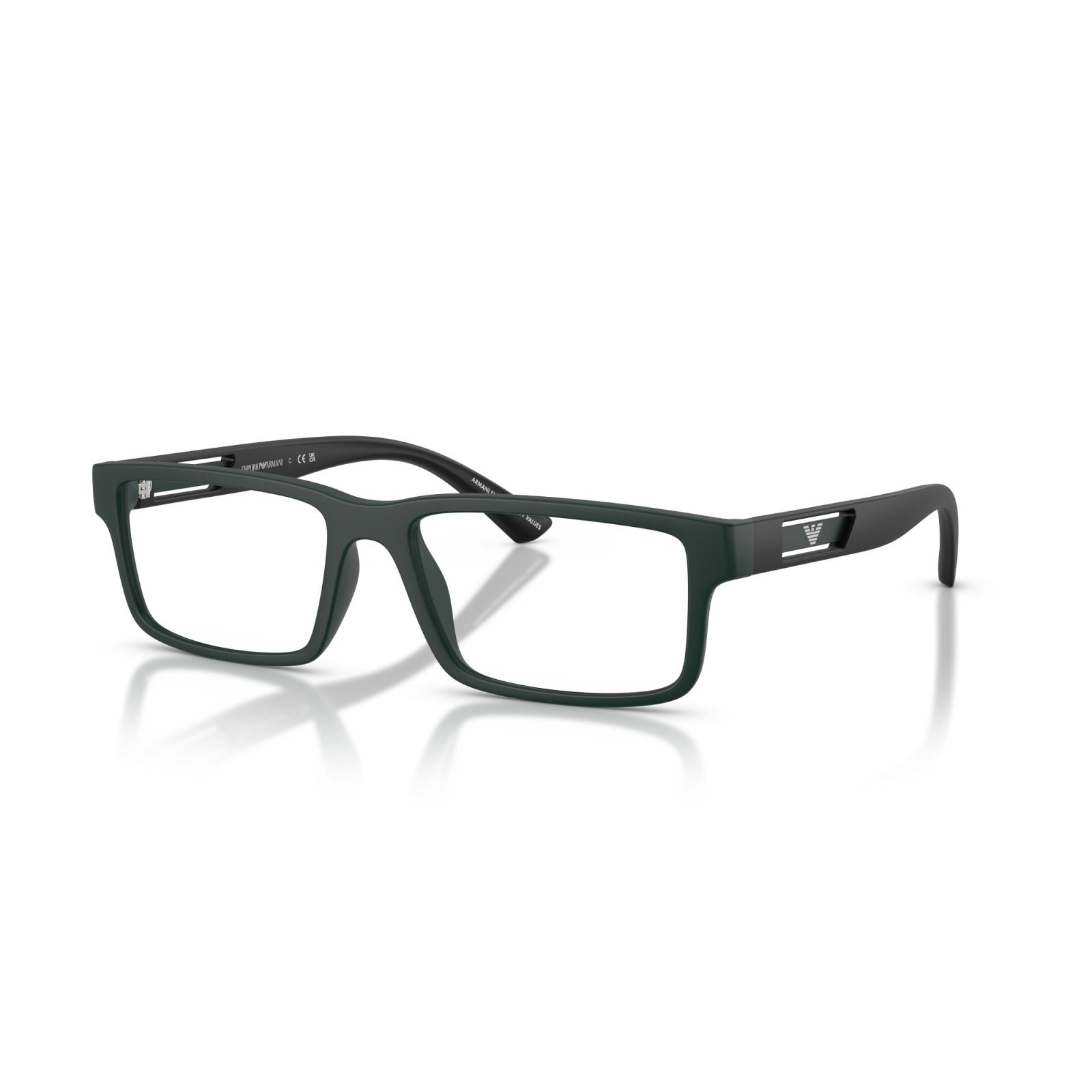 OCCHIALE DA VISTA UOMO | EMPORIO ARMANI EA 3278 - 6370 PETROLIO OPACO - CALIBRO 55