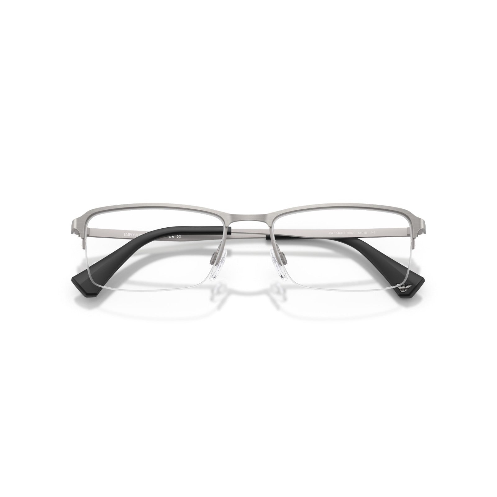 OCCHIALE DA VISTA UOMO | EMPORIO ARMANI EA 1044TD - 3032 CANNA DI FUCILE SPAZZOLATA - CALIBRO 55