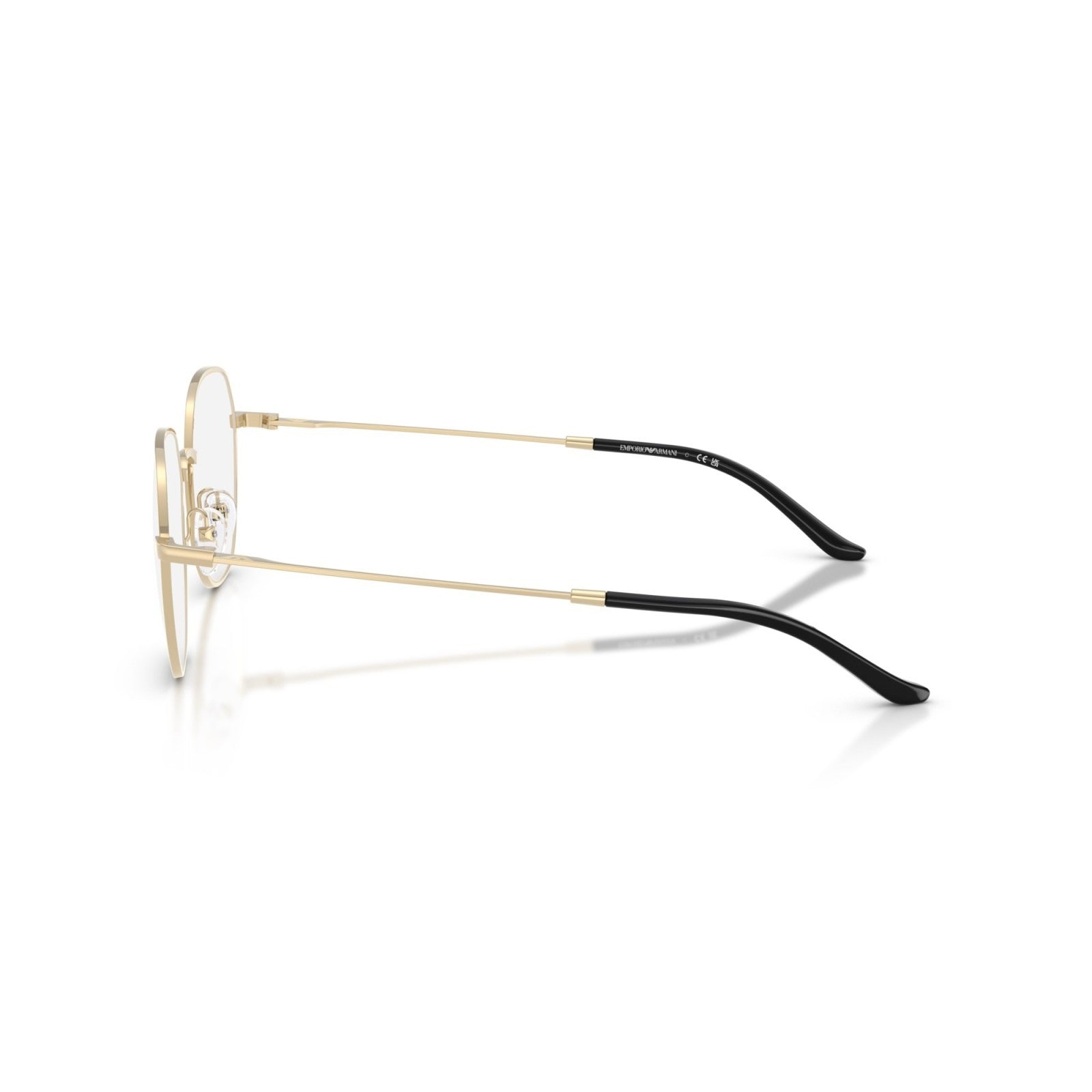OCCHIALE DA VISTA UOMO | EMPORIO ARMANI EA 1174D - 3013 ORO PALLIDO LUCIDO - CALIBRO 54
