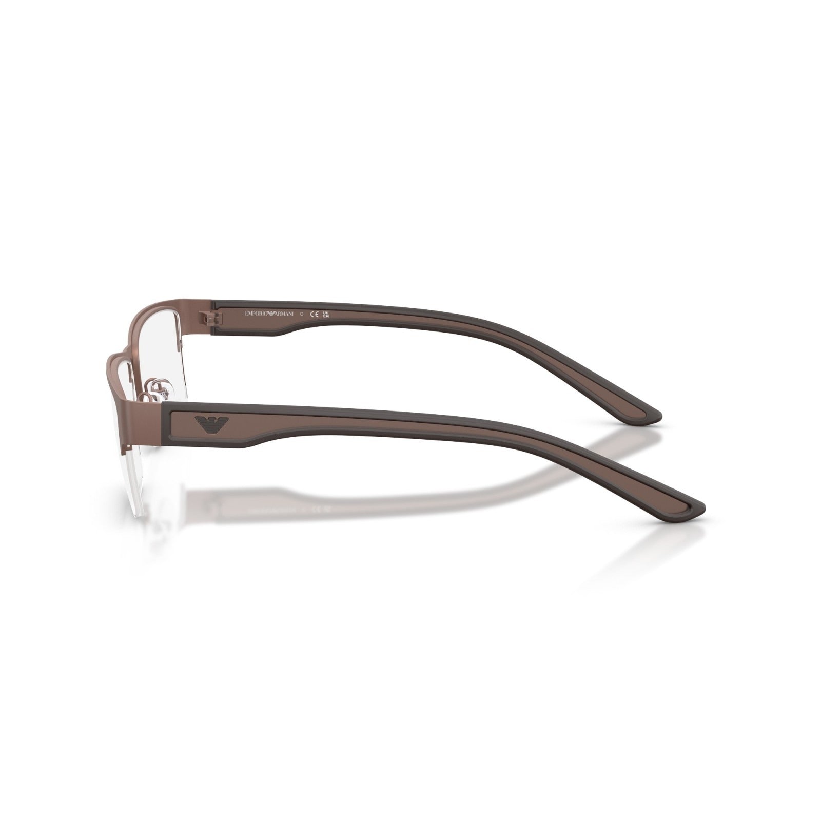 OCCHIALE DA VISTA UOMO | EMPORIO ARMANI EA 1182 - 3006 BRONZO DI GOMMA - CALIBRO 55