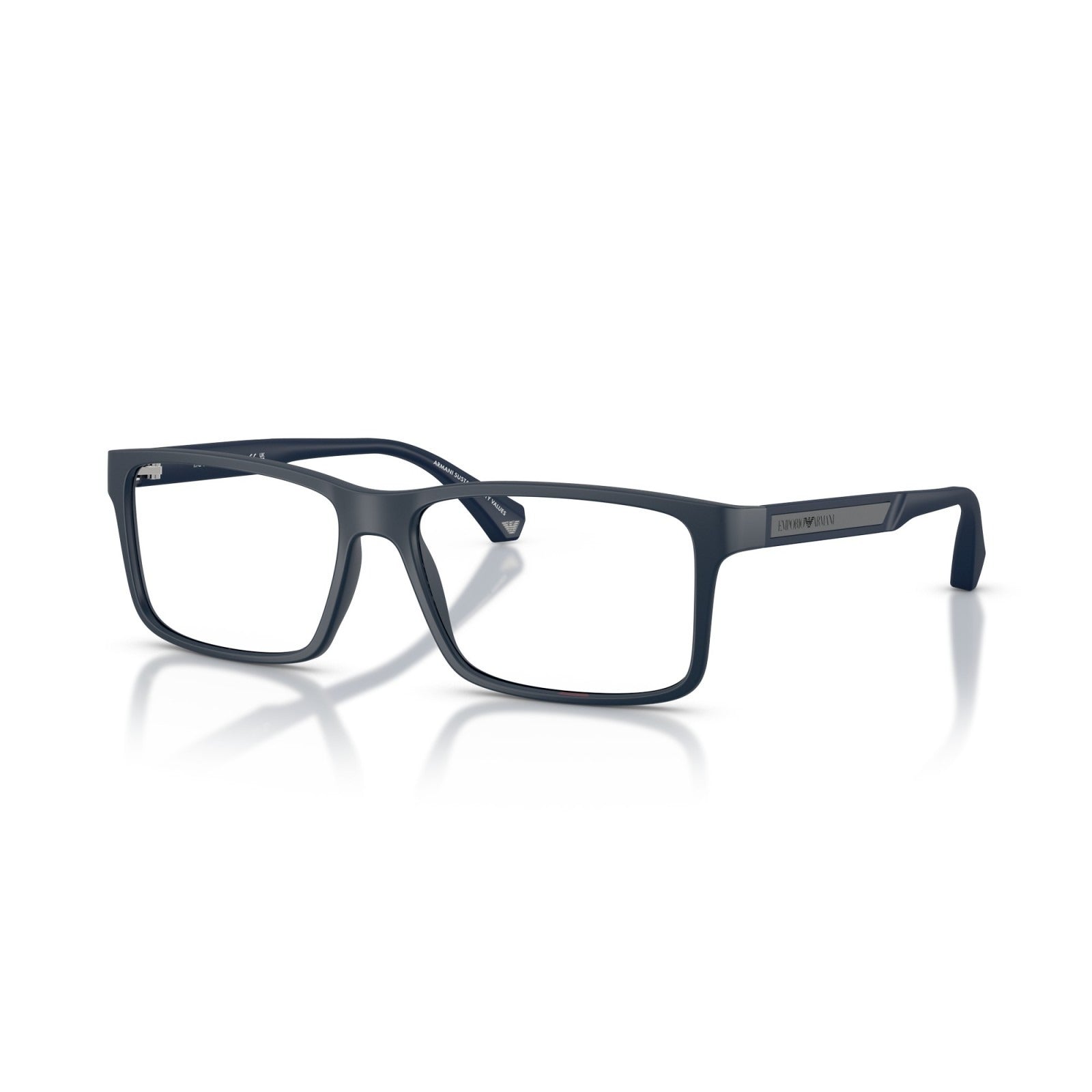 OCCHIALE DA VISTA UOMO | EMPORIO ARMANI EA 3038 - 6185 BLU OPACO - CALIBRO 56