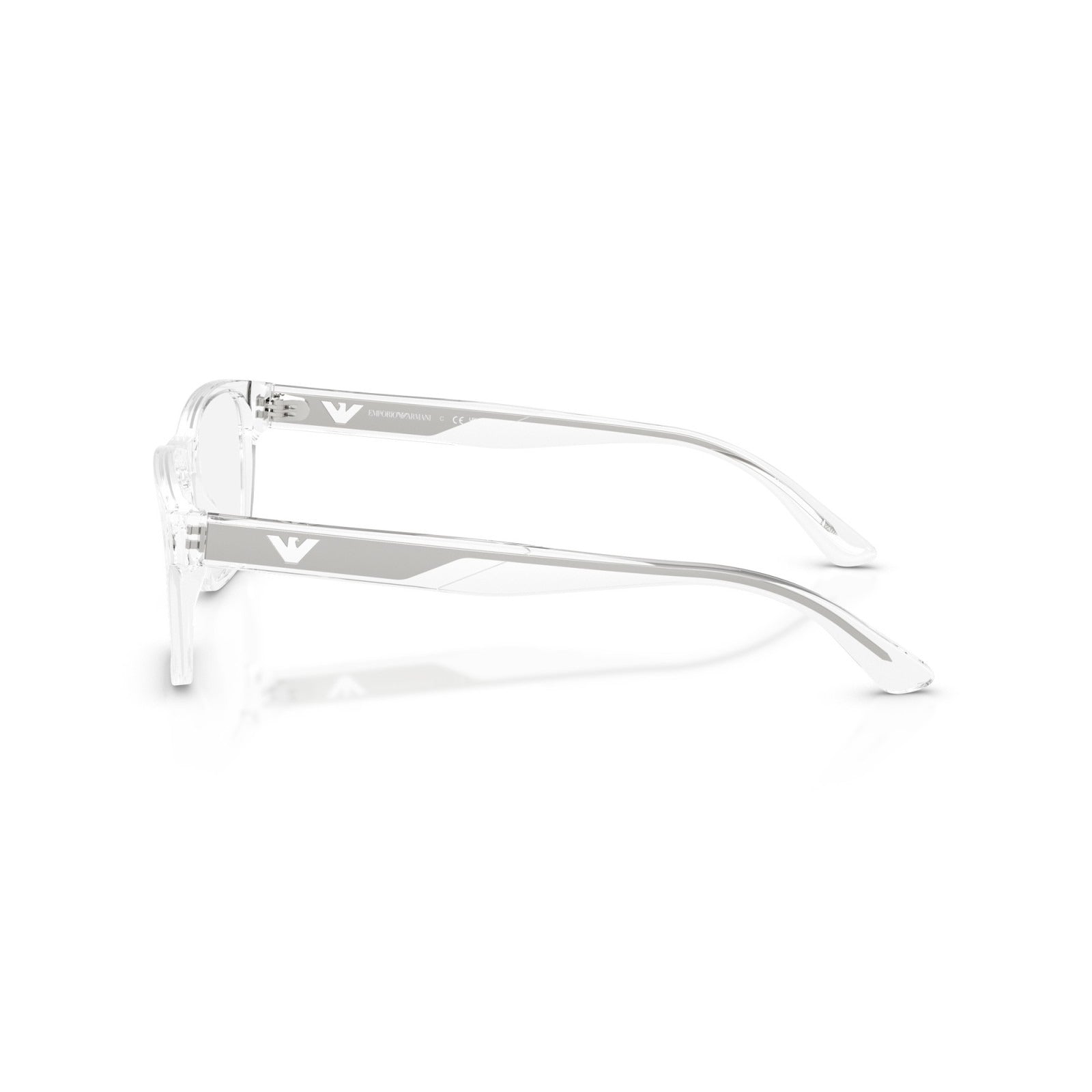 OCCHIALE DA VISTA UOMO | EMPORIO ARMANI EA 3239 - 6344 CRISTALLO LUCIDO - CALIBRO 55