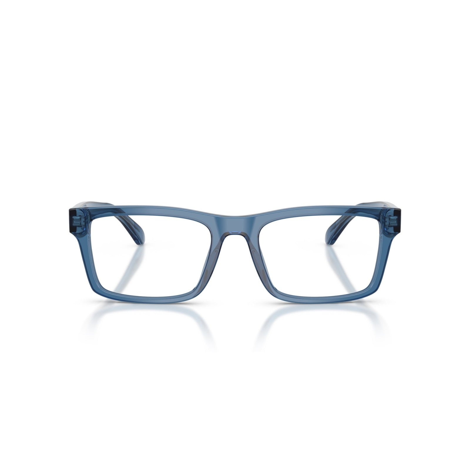 OCCHIALE DA VISTA UOMO | EMPORIO ARMANI EA 3254 - 6247 BLU TRASPARENTE LUCIDO - CALIBRO 54