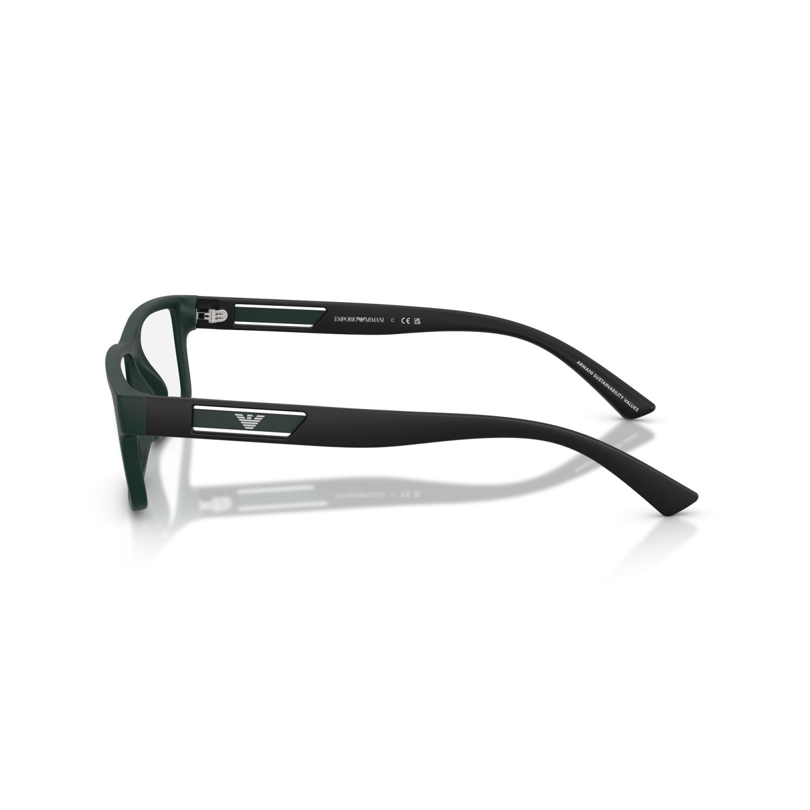 OCCHIALE DA VISTA UOMO | EMPORIO ARMANI EA 3278 - 6370 PETROLIO OPACO - CALIBRO 53