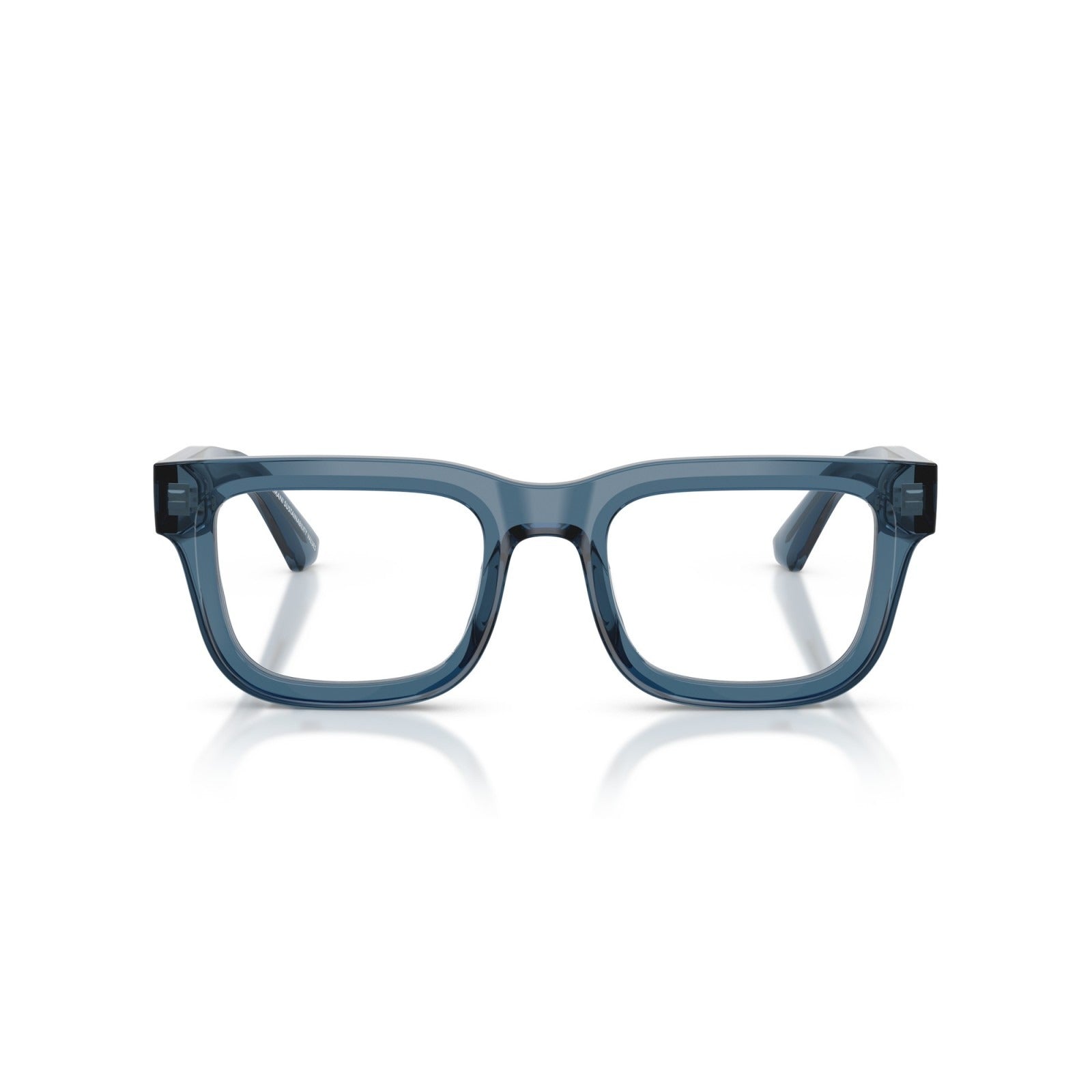 OCCHIALE DA VISTA UOMO | EMPORIO ARMANI EA 3279 - 6362 BLU TRASPARENTE LUCIDO - CALIBRO 49