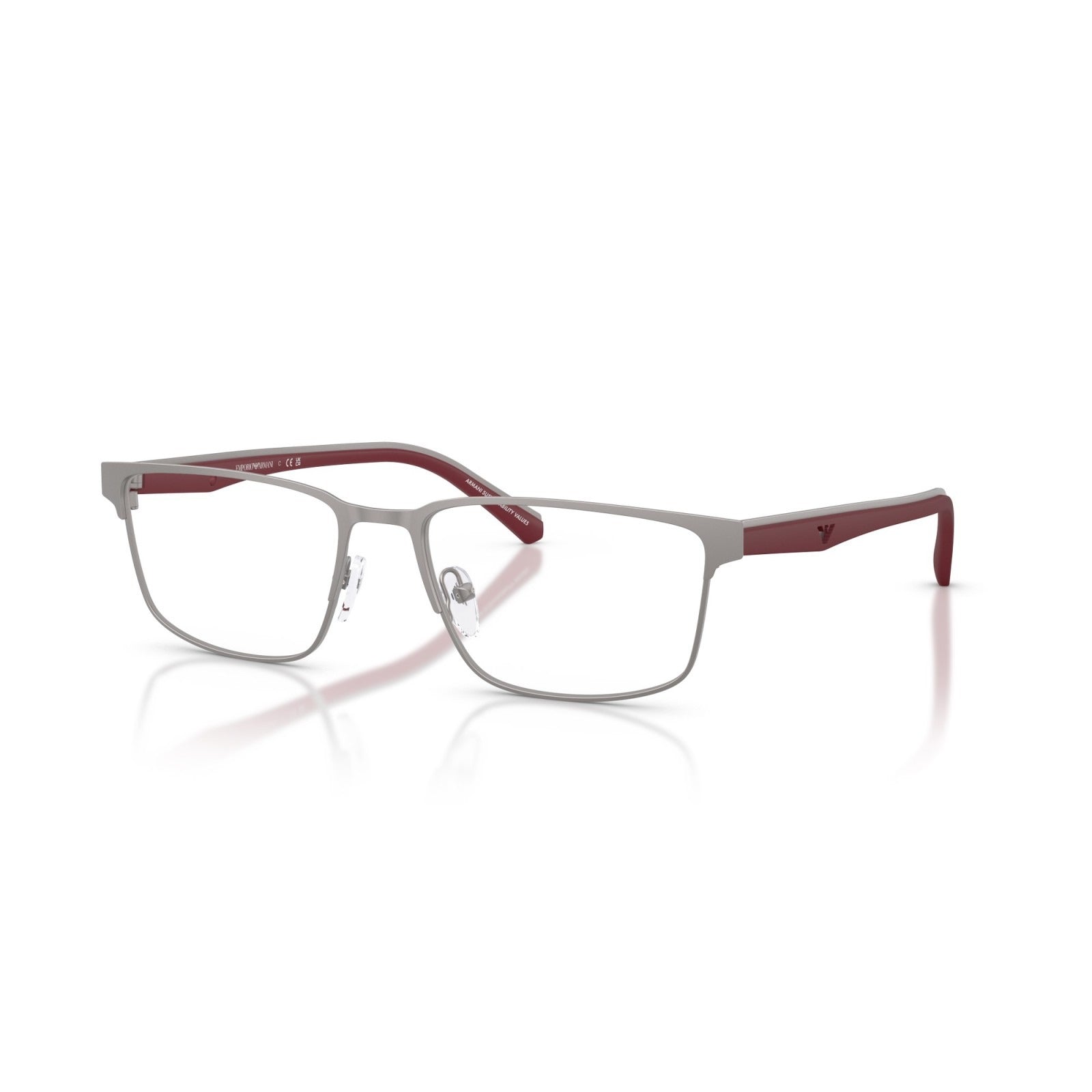 OCCHIALE DA VISTA UOMO | EMPORIO ARMANI EA 1175 - 3032 CANNA DI FUCILE OPACA - CALIBRO 56