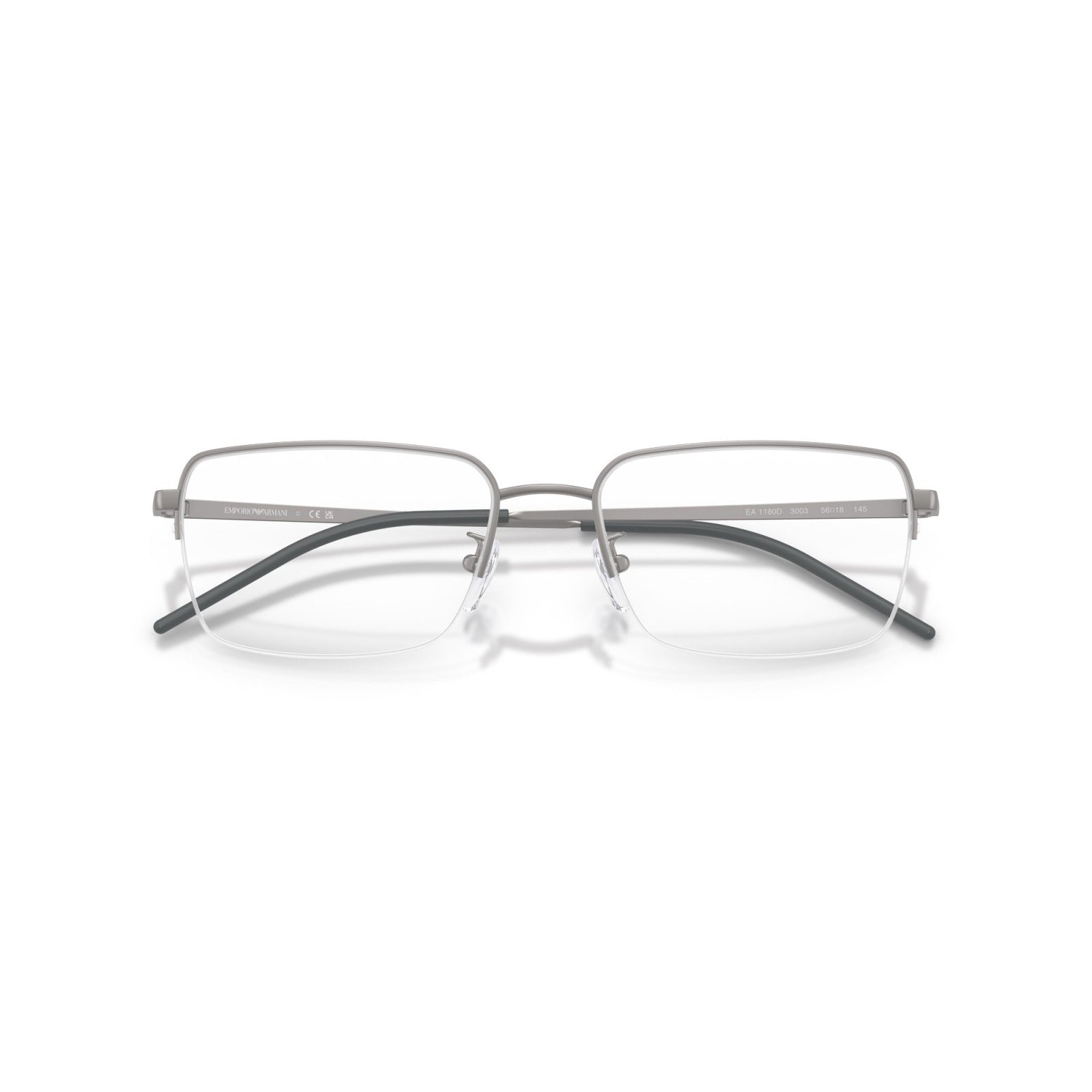 OCCHIALE DA VISTA UOMO | EMPORIO ARMANI EA 1180D - 3003 CANNA DI FUCILE OPACA - CALIBRO 56