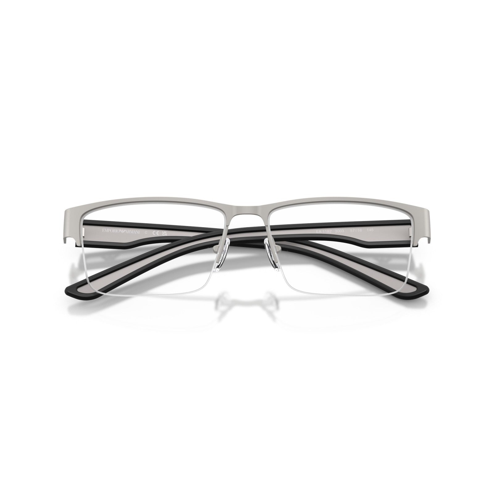 OCCHIALE DA VISTA UOMO | EMPORIO ARMANI EA 1182 - 3003 GOMMA CANNA DI FUCILE - CALIBRO 57