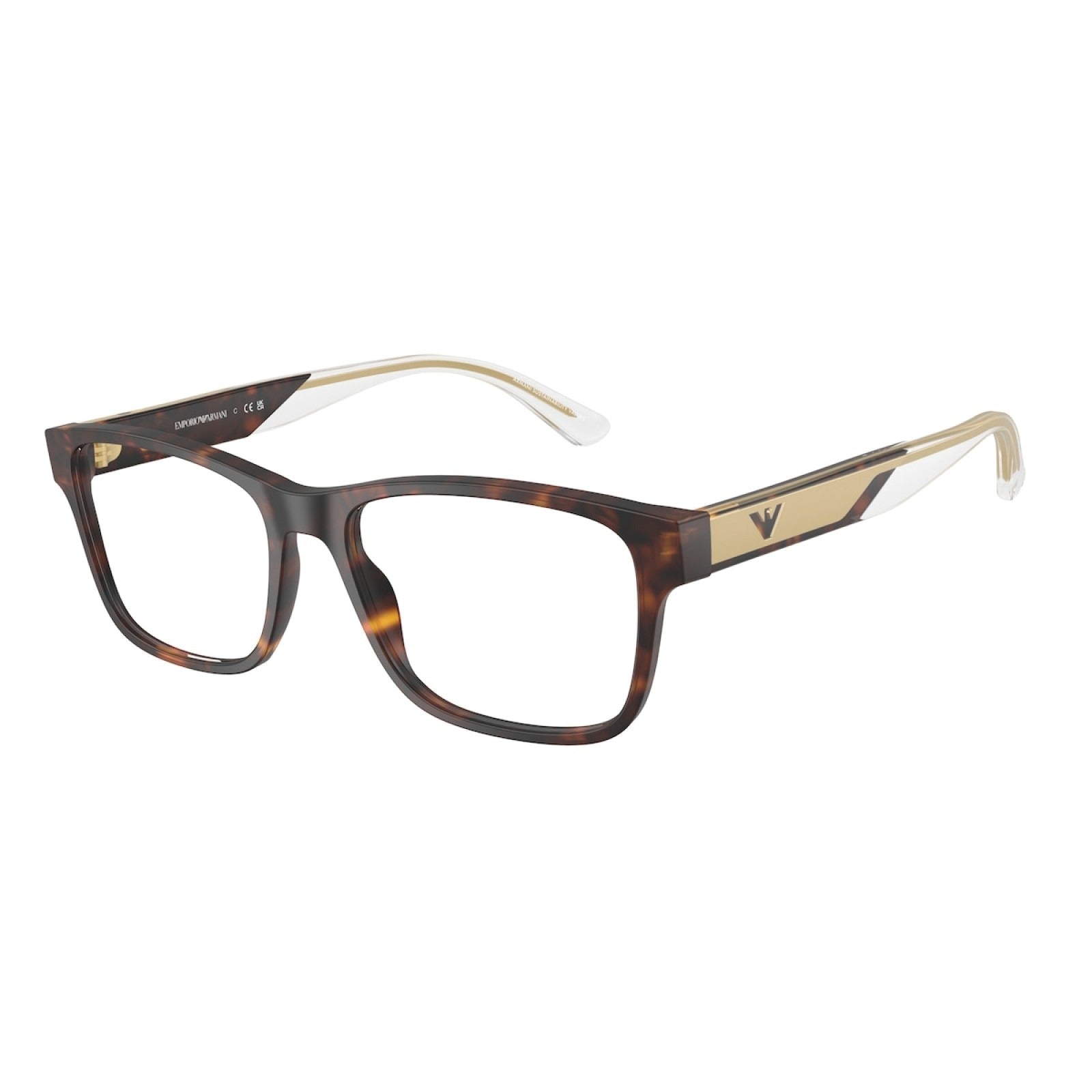OCCHIALE DA VISTA UOMO | EMPORIO ARMANI EA 3239 - 5002 AVANA OPACO - CALIBRO 55