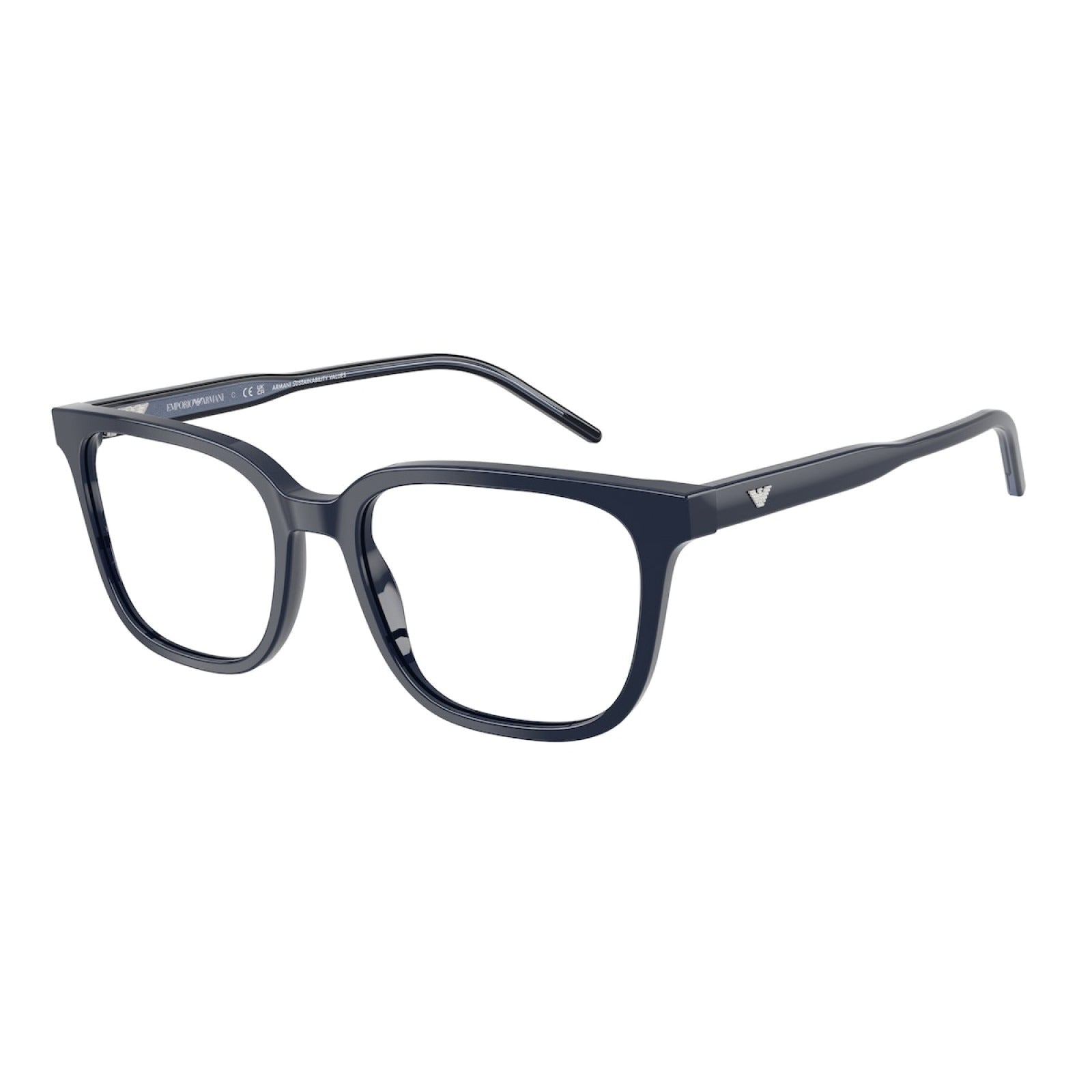 OCCHIALE DA VISTA UOMO | EMPORIO ARMANI EA 3258 - 6256 BLU BRILLANTE - CALIBRO 54