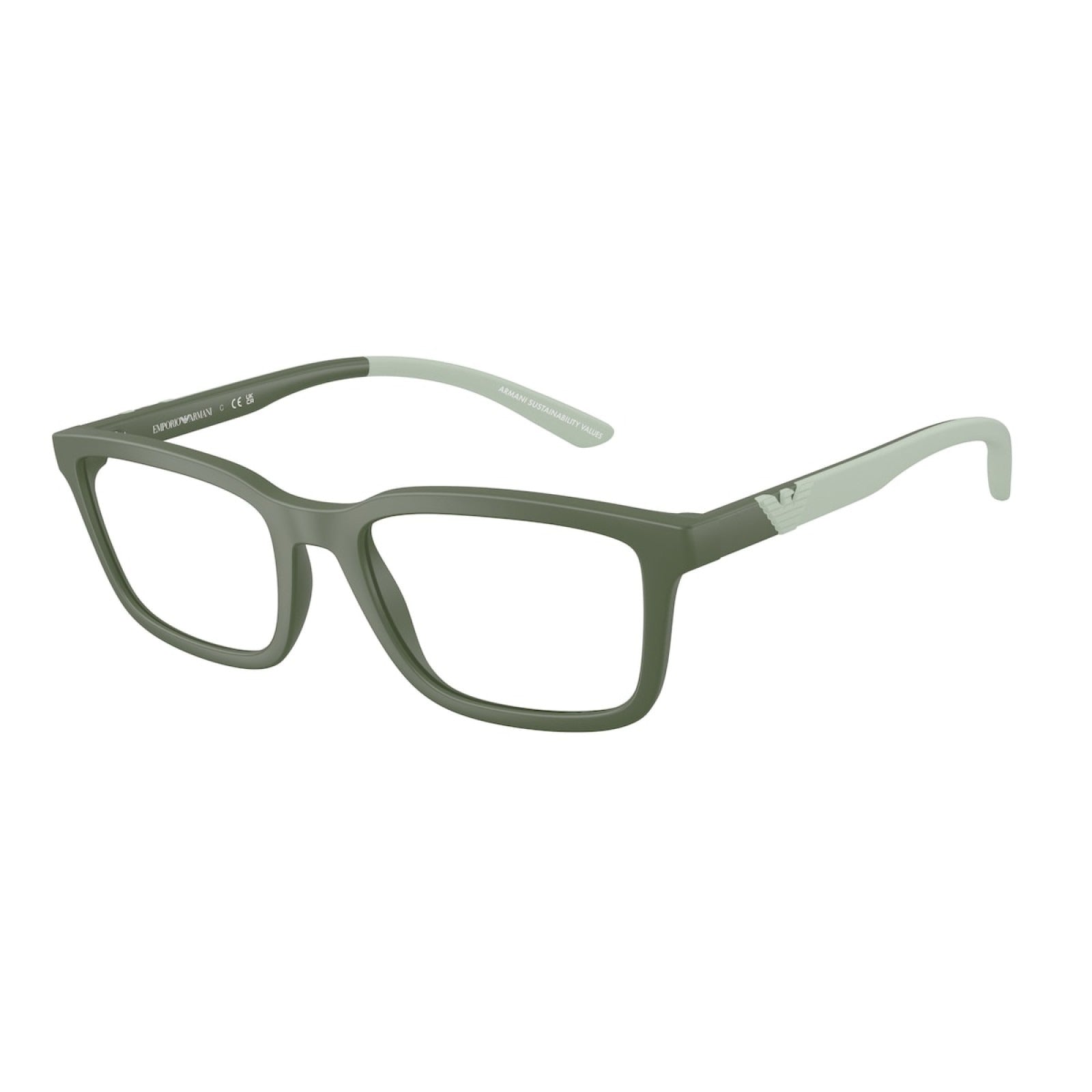 OCCHIALE DA VISTA UOMO | EMPORIO ARMANI EA 3259 - 6259 AGAVE OPACO - CALIBRO 56
