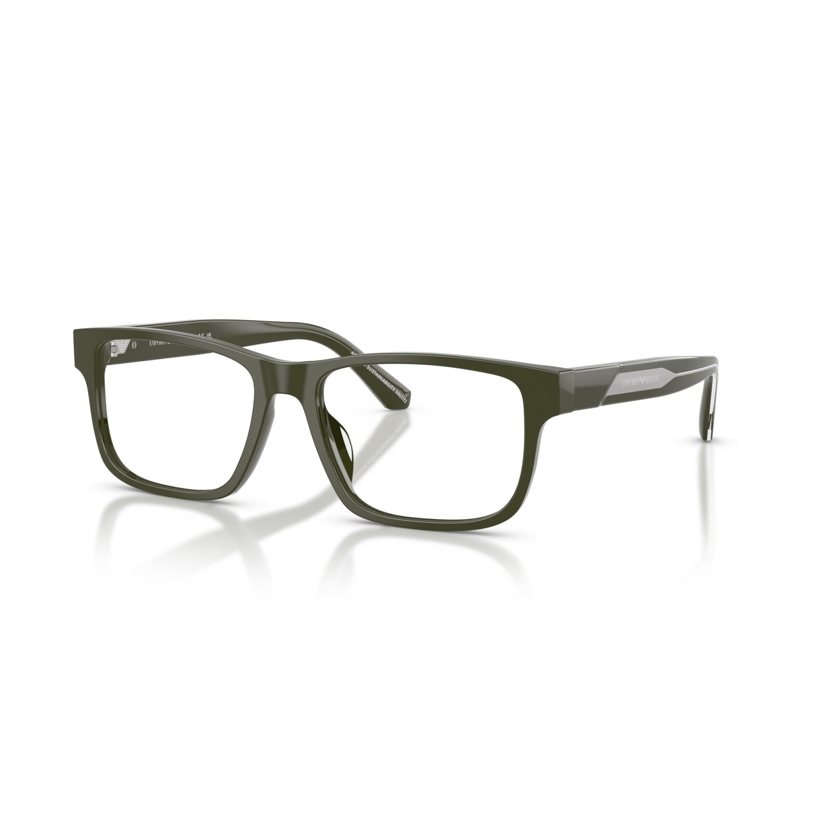 OCCHIALE DA VISTA UOMO | EMPORIO ARMANI EA 3265U - 6321 VERDE BRILLANTE - CALIBRO 56