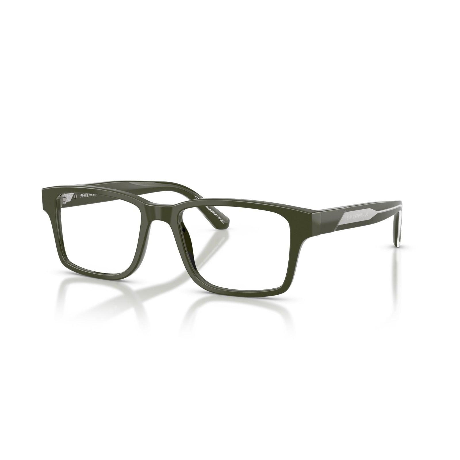 OCCHIALE DA VISTA UOMO | EMPORIO ARMANI EA 3271 - 6321 VERDE BRILLANTE - CALIBRO 54