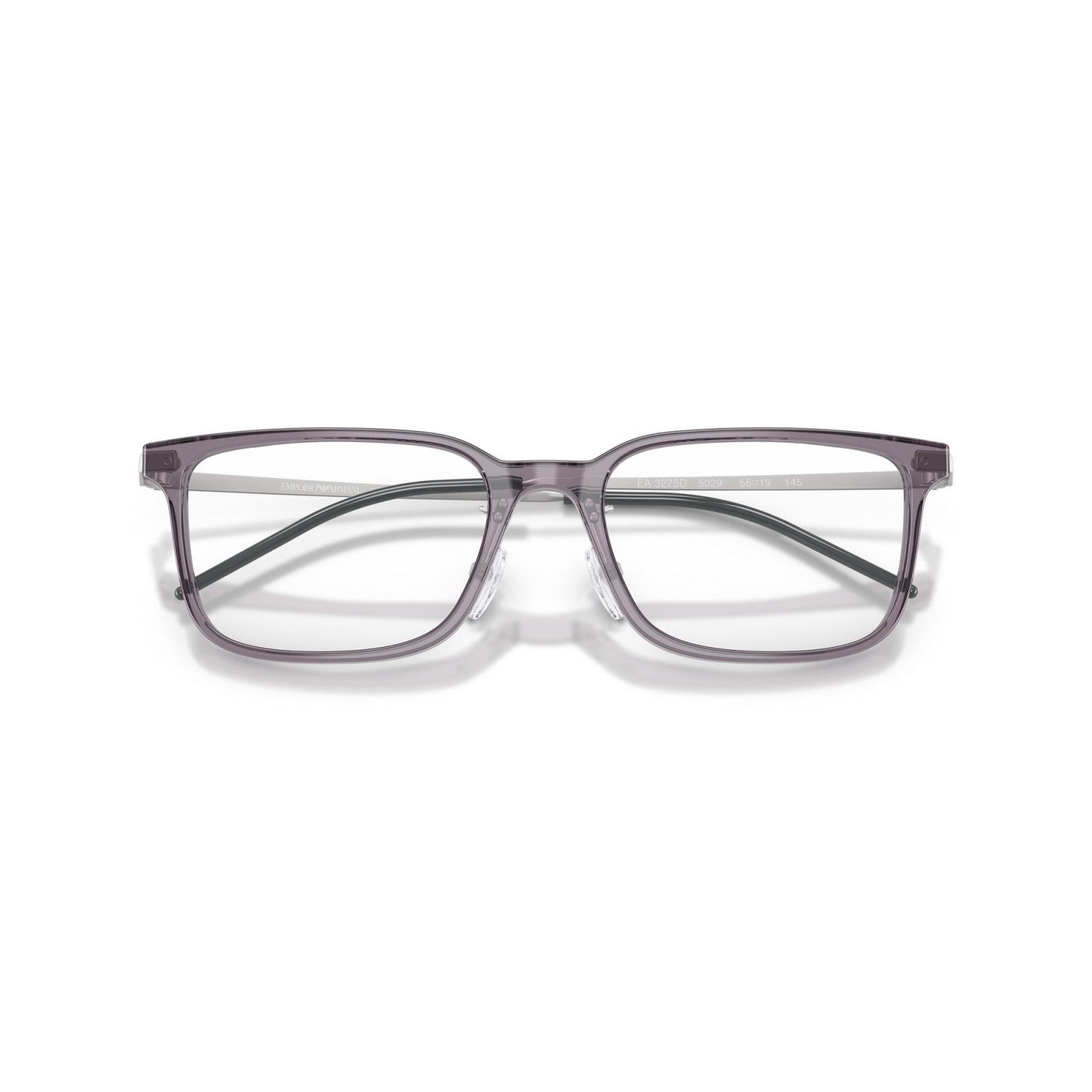 OCCHIALE DA VISTA UOMO | EMPORIO ARMANI EA 3275D - 5029 GRIGIO TRASPARENTE LUCIDO - CALIBRO 56