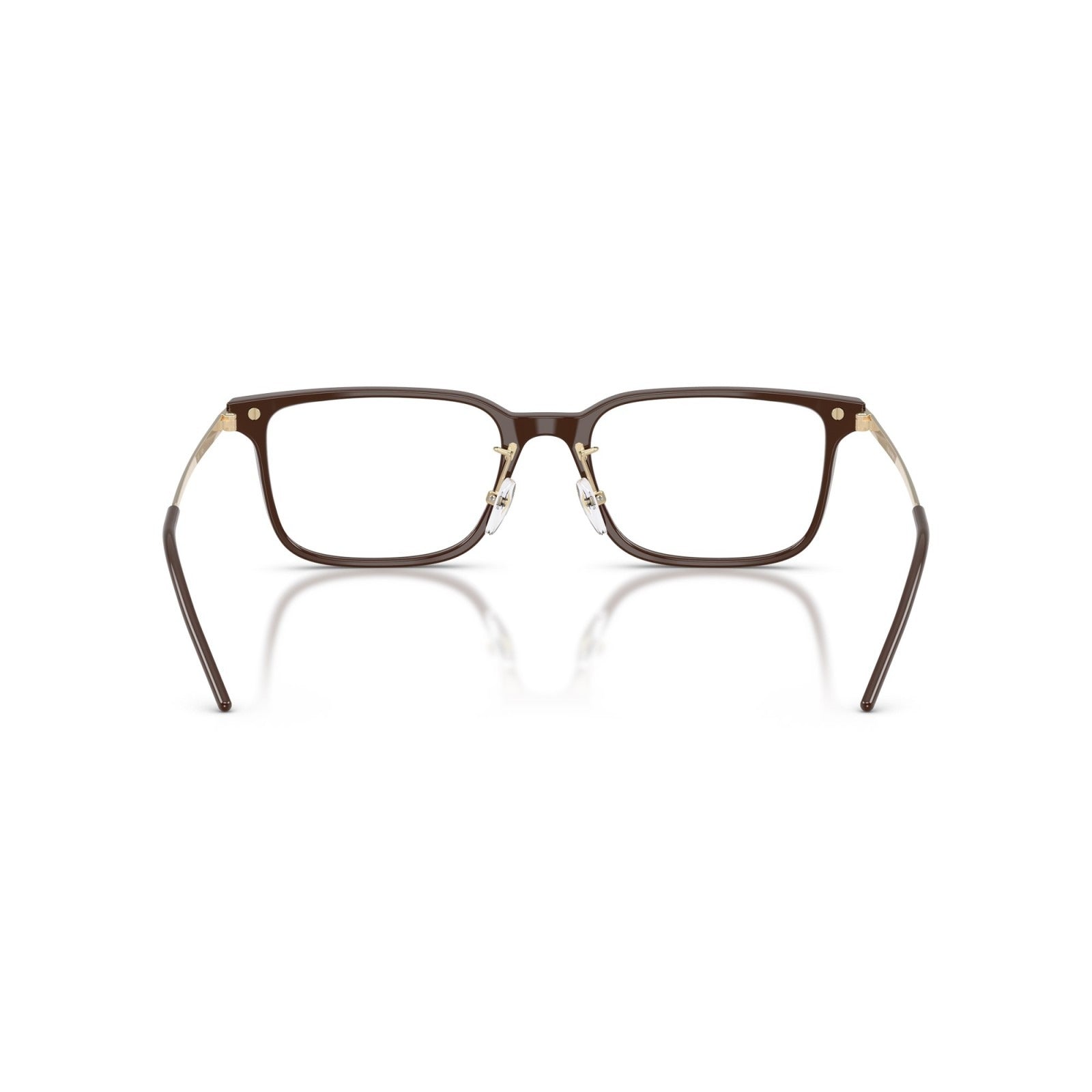OCCHIALE DA VISTA UOMO | EMPORIO ARMANI EA 3275D - 6336 MARRONE TRASPARENTE LUCIDO - CALIBRO 56