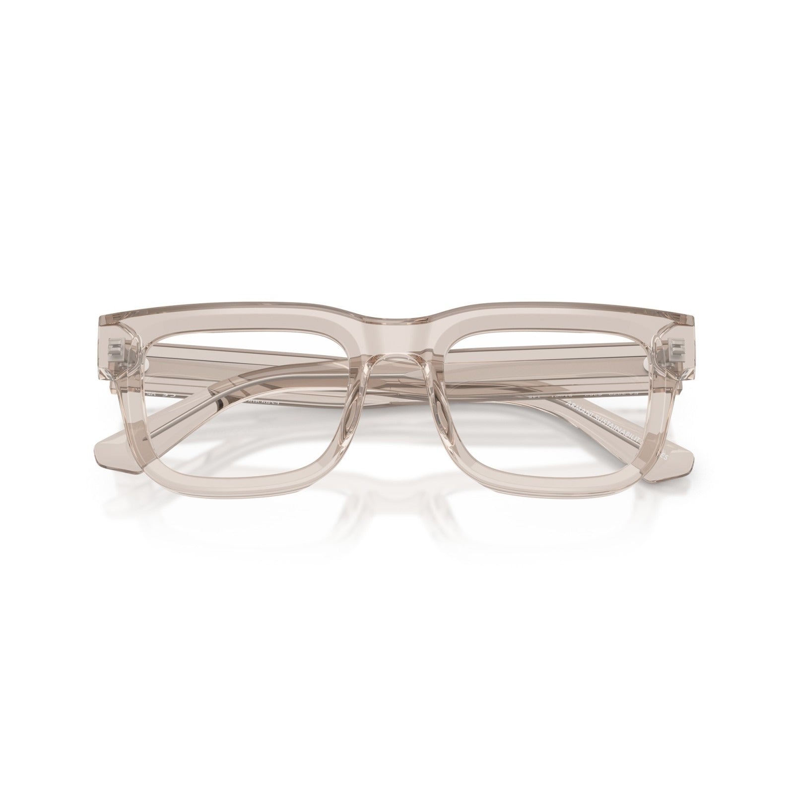 OCCHIALE DA VISTA UOMO | EMPORIO ARMANI EA 3279 - 6363 TUNDRA TRASPARENTE E LUCENTE - CALIBRO 51