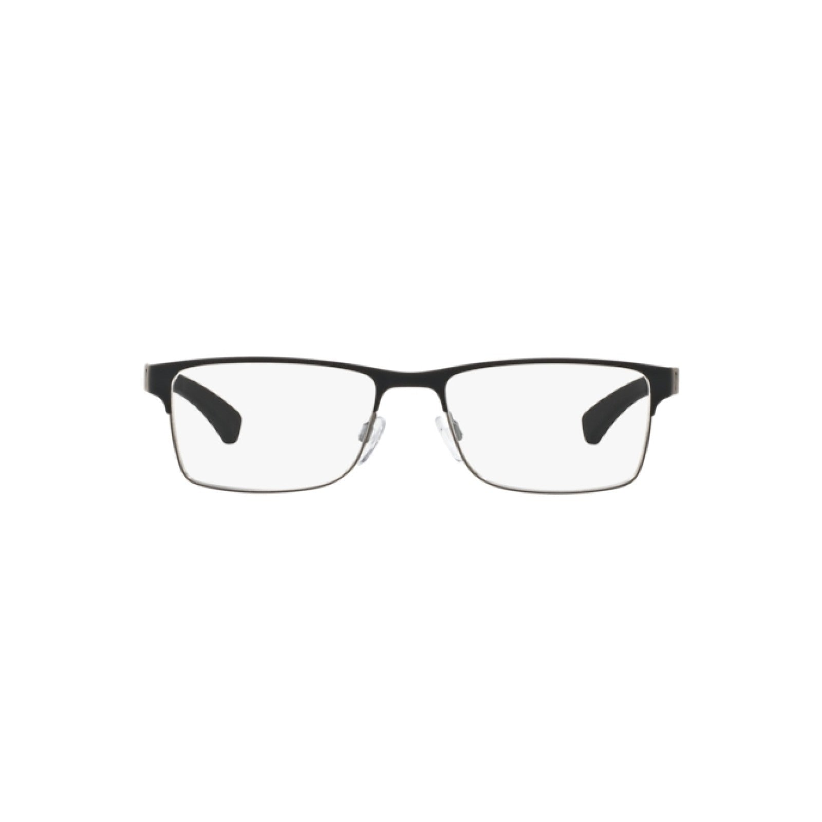 OCCHIALE DA VISTA UOMO | EMPORIO ARMANI EA 1052 - 3094 GOMMA NERA / CANNA DI FUCILE OPACA - CALIBRO 53