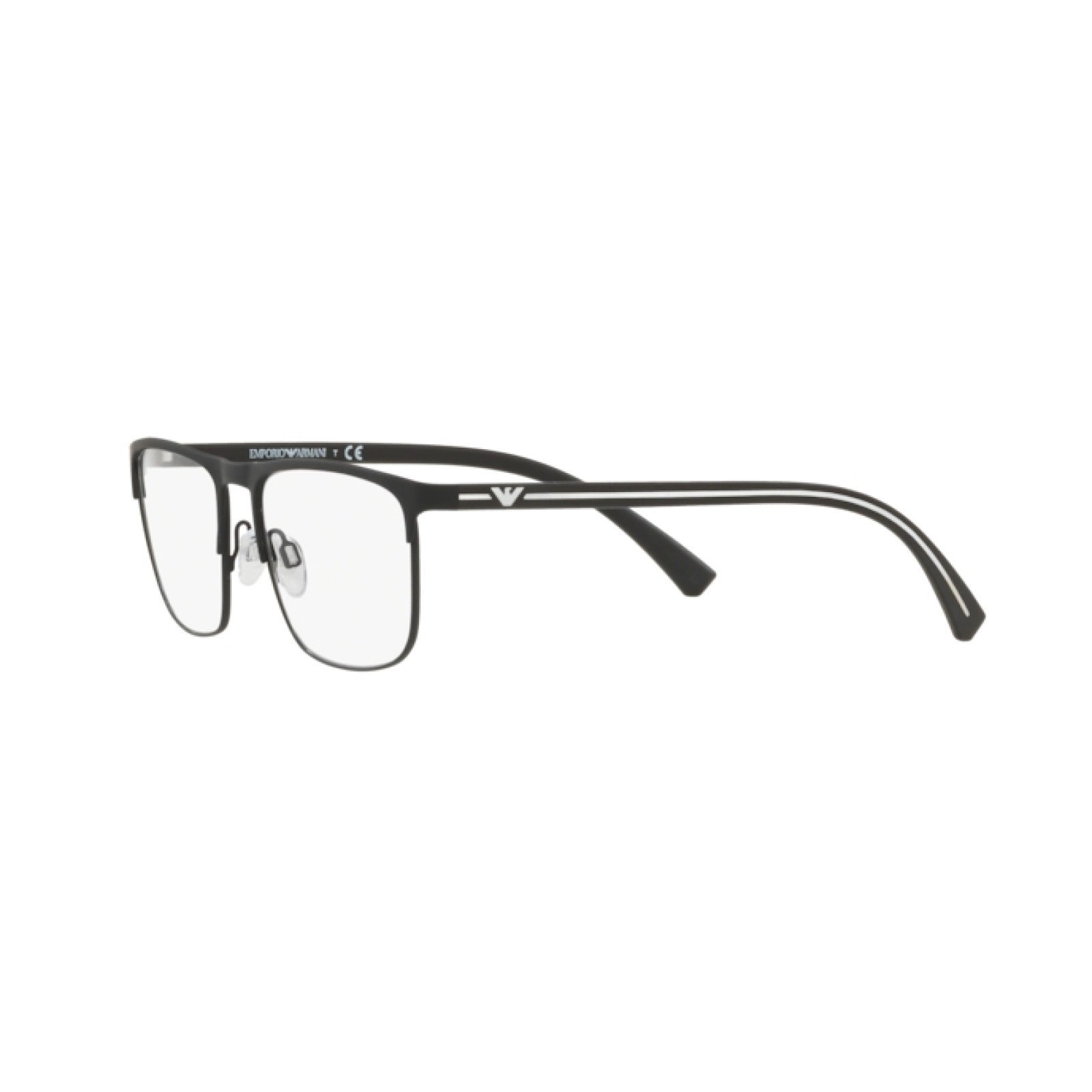 OCCHIALE DA VISTA UOMO | EMPORIO ARMANI EA 1079 - 3094 GOMMA NERA - CALIBRO 55