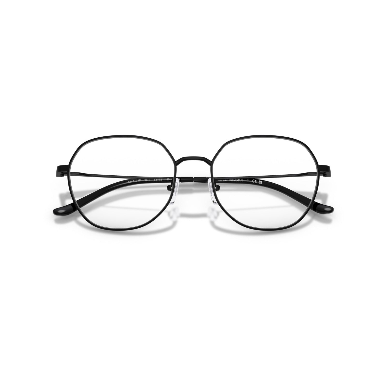 OCCHIALE DA VISTA UOMO | EMPORIO ARMANI EA 1174D - 3001 NERO OPACO - CALIBRO 54