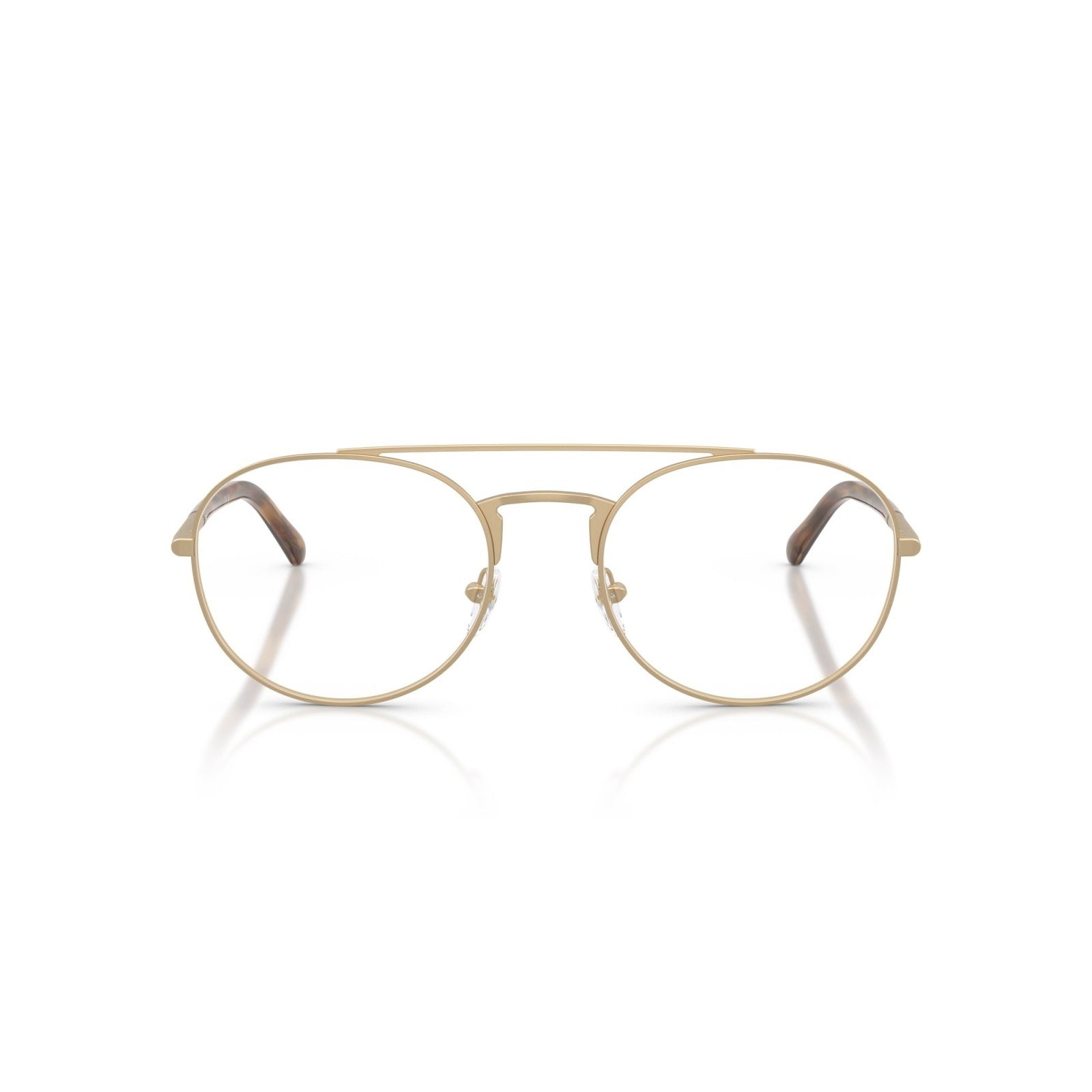 OCCHIALE DA VISTA UOMO | EMPORIO ARMANI EA 1178 - 3421 ORO PALLIDO OPACO - CALIBRO 53