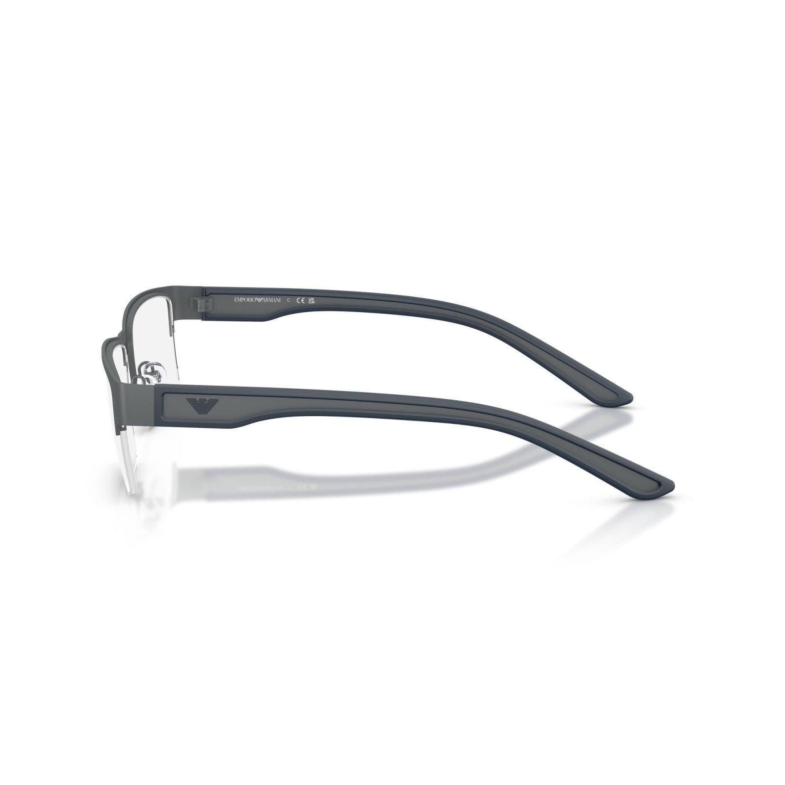 OCCHIALE DA VISTA UOMO | EMPORIO ARMANI EA 1182 - 3010 GRIGIO GOMMATO - CALIBRO 55