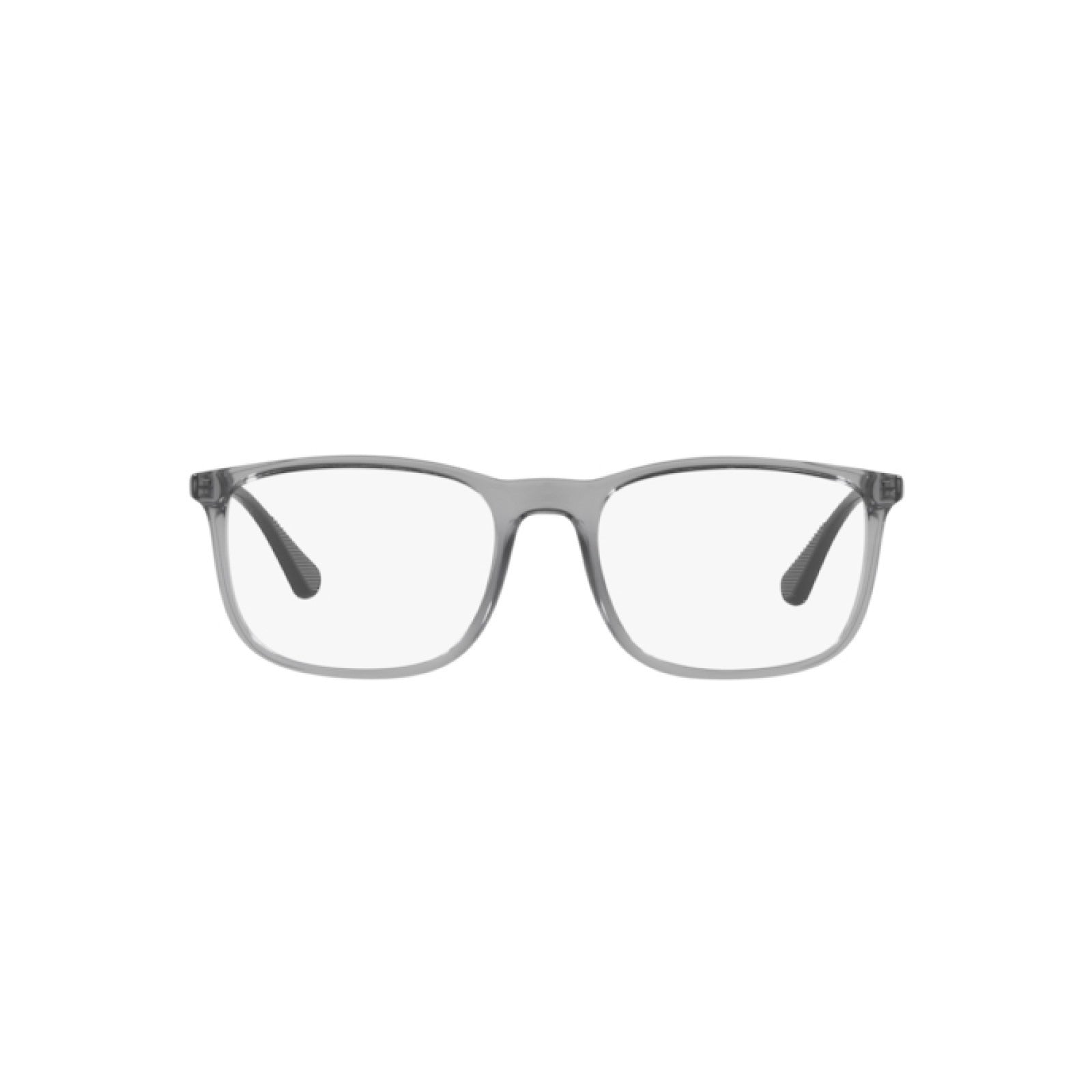 OCCHIALE DA VISTA UOMO | EMPORIO ARMANI EA 3177 - 5090 GRIGIO TRASPARENTE LUCIDO - CALIBRO 53