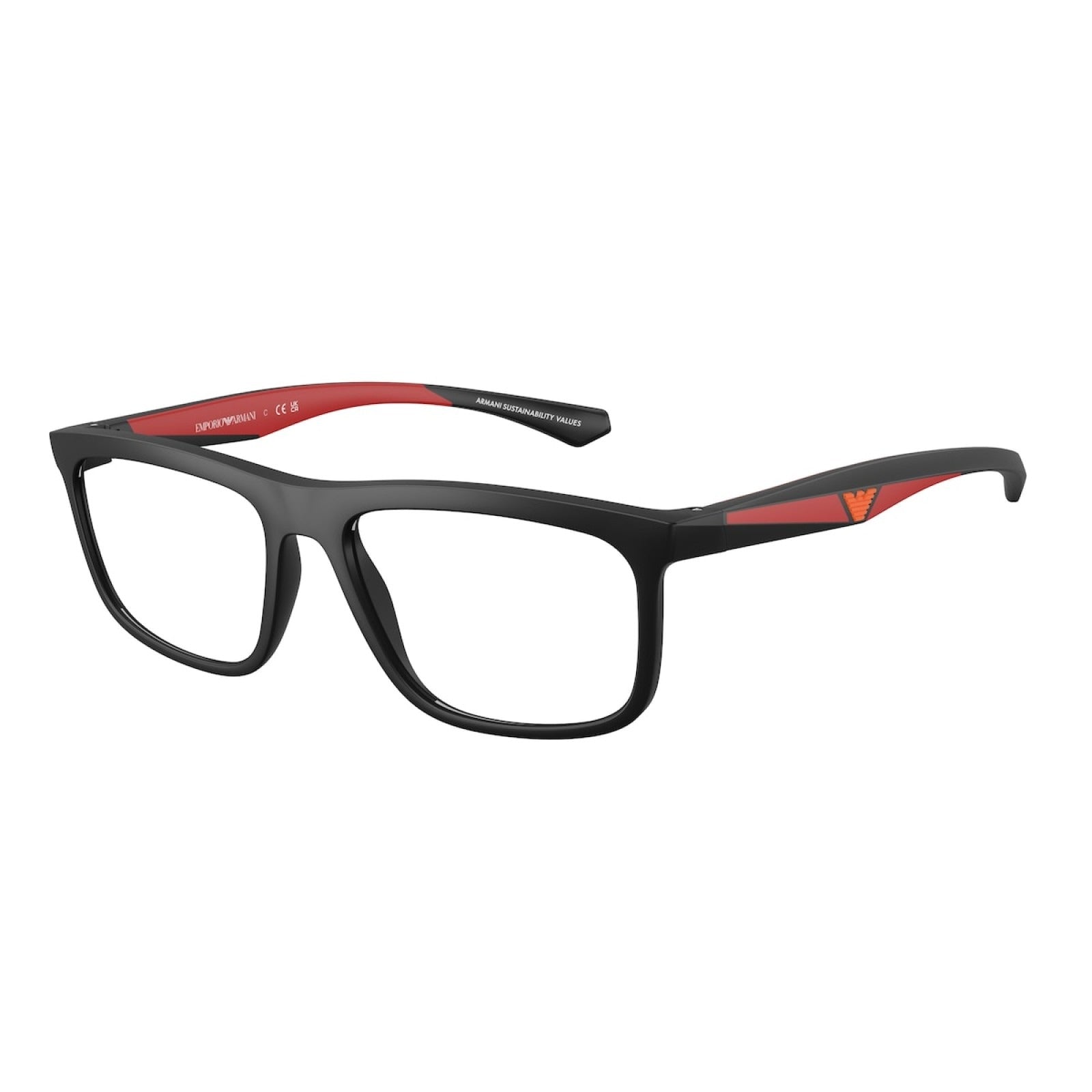 OCCHIALE DA VISTA UOMO | EMPORIO ARMANI EA 3246 - 5009 NERO OPACO - CALIBRO 55