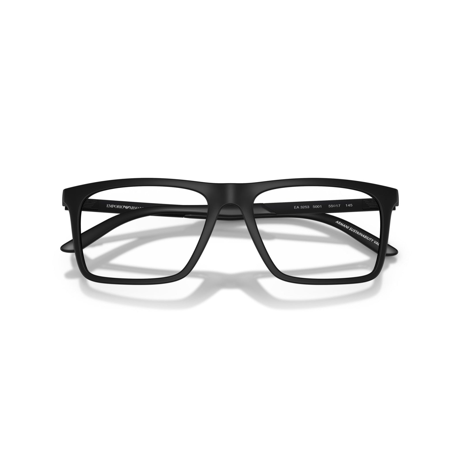 OCCHIALE DA VISTA UOMO | EMPORIO ARMANI EA 3253 - 5001 NERO OPACO - CALIBRO 55