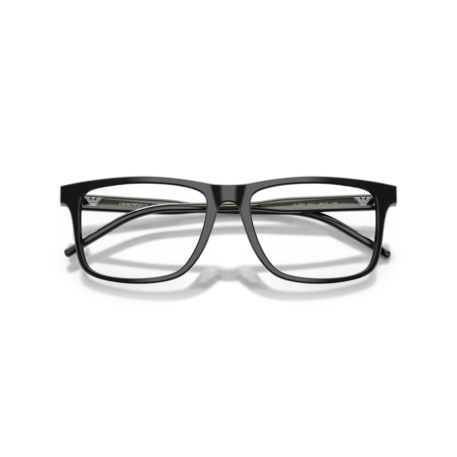 OCCHIALE DA VISTA UOMO | EMPORIO ARMANI EA 3257 - 5017 NERO LUCIDO - CALIBRO 55