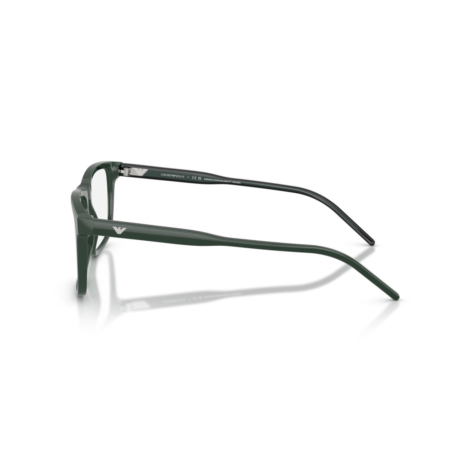 OCCHIALE DA VISTA UOMO | EMPORIO ARMANI EA 3257 - 6257 VERDE BRILLANTE - CALIBRO 55