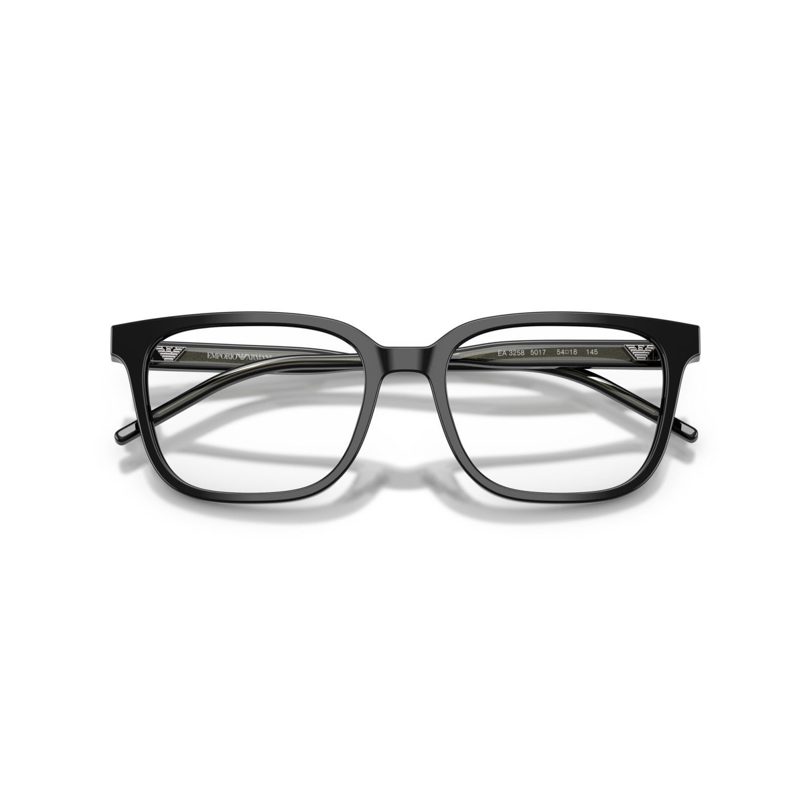 OCCHIALE DA VISTA UOMO | EMPORIO ARMANI EA 3258 - 5017 NERO LUCIDO - CALIBRO 52