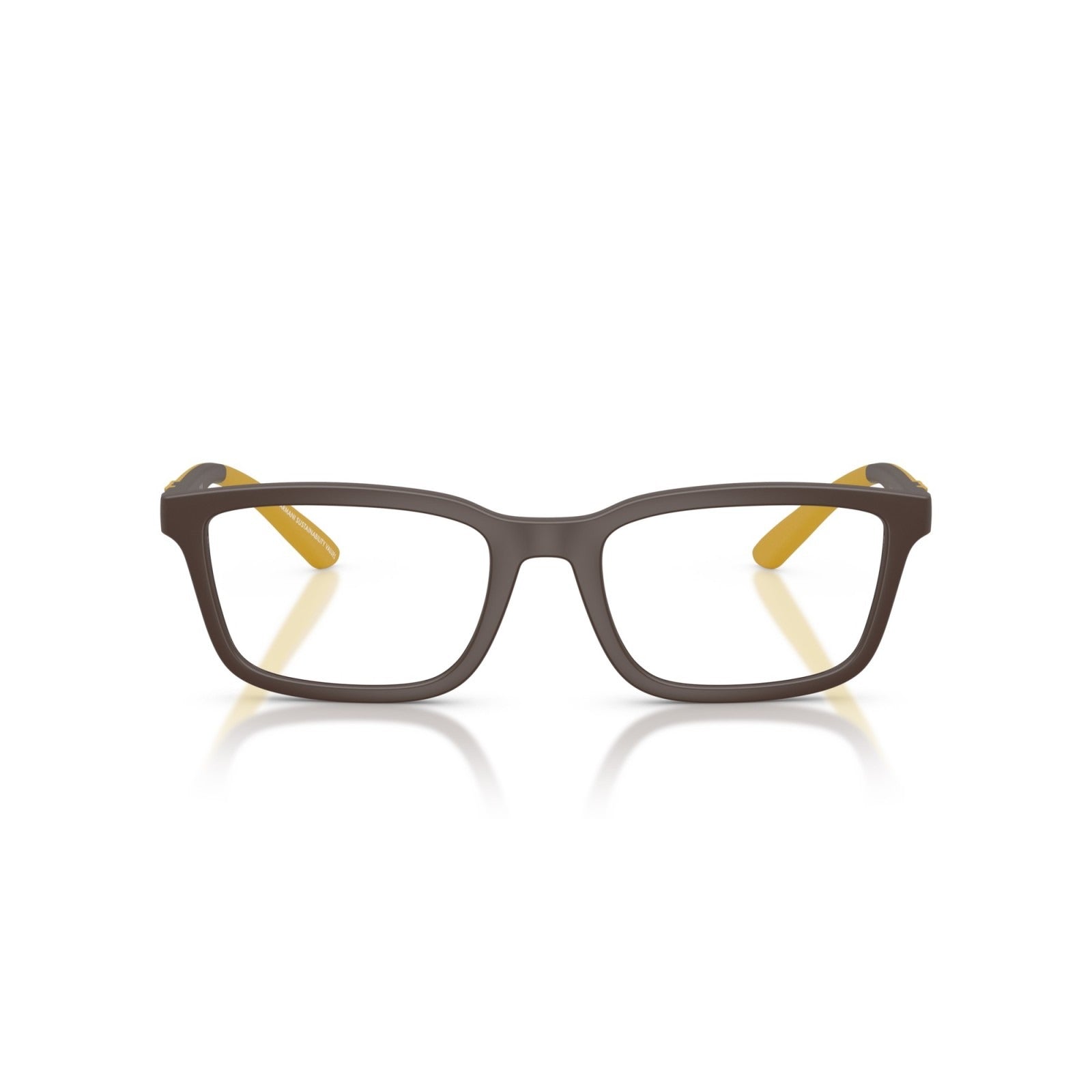 OCCHIALE DA VISTA UOMO | EMPORIO ARMANI EA 3259 - 6258 MARRONE OPACO - CALIBRO 54
