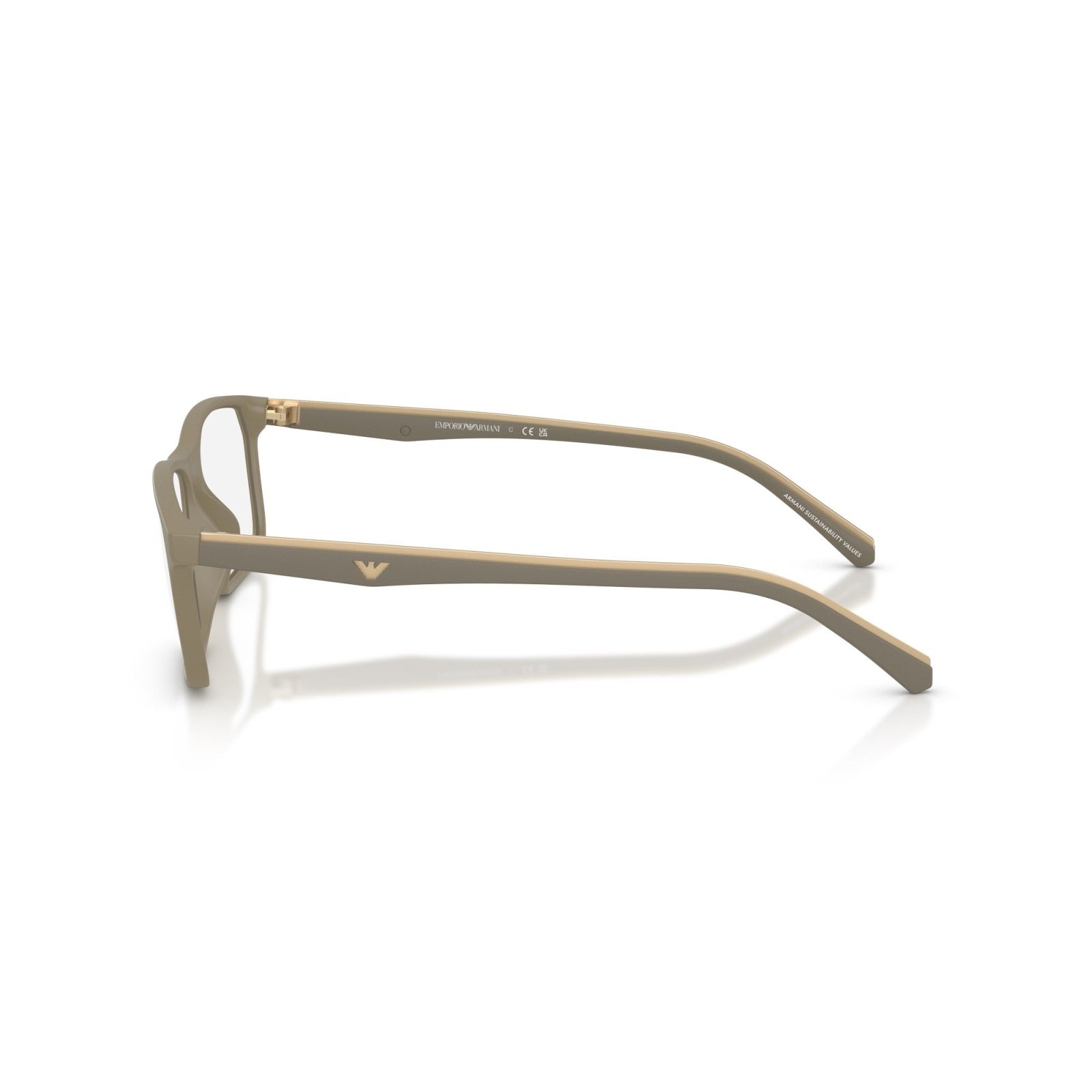 OCCHIALE DA VISTA UOMO | EMPORIO ARMANI EA 3266U - 5437 BEIGE OPACO - CALIBRO 54