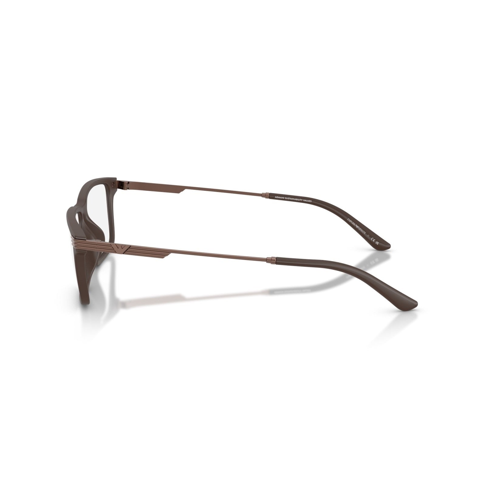 OCCHIALE DA VISTA UOMO | EMPORIO ARMANI EA 3268U - 6258 MARRONE OPACO - CALIBRO 53