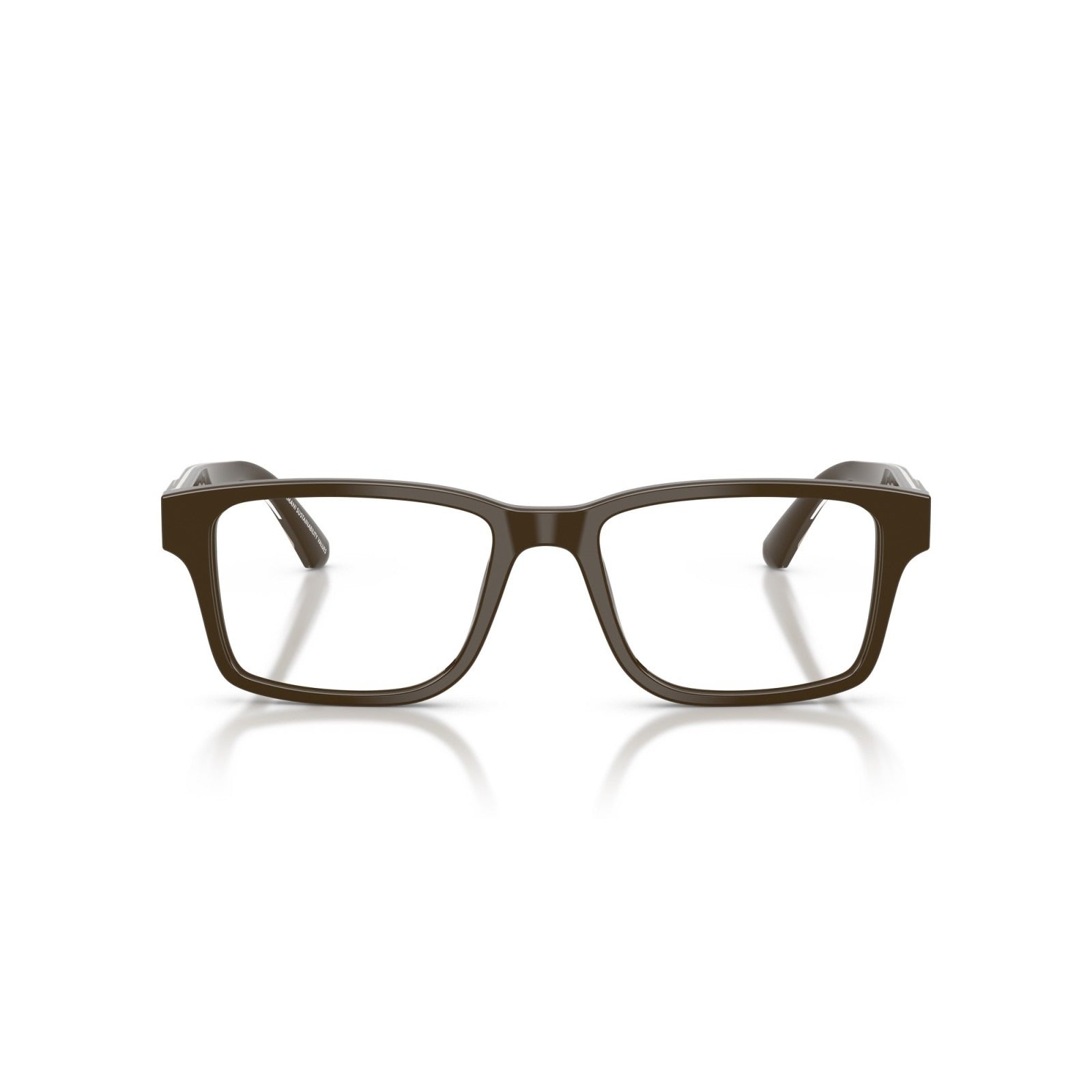 OCCHIALE DA VISTA UOMO | EMPORIO ARMANI EA 3271 - 6307 MARRONE LUCIDO - CALIBRO 54