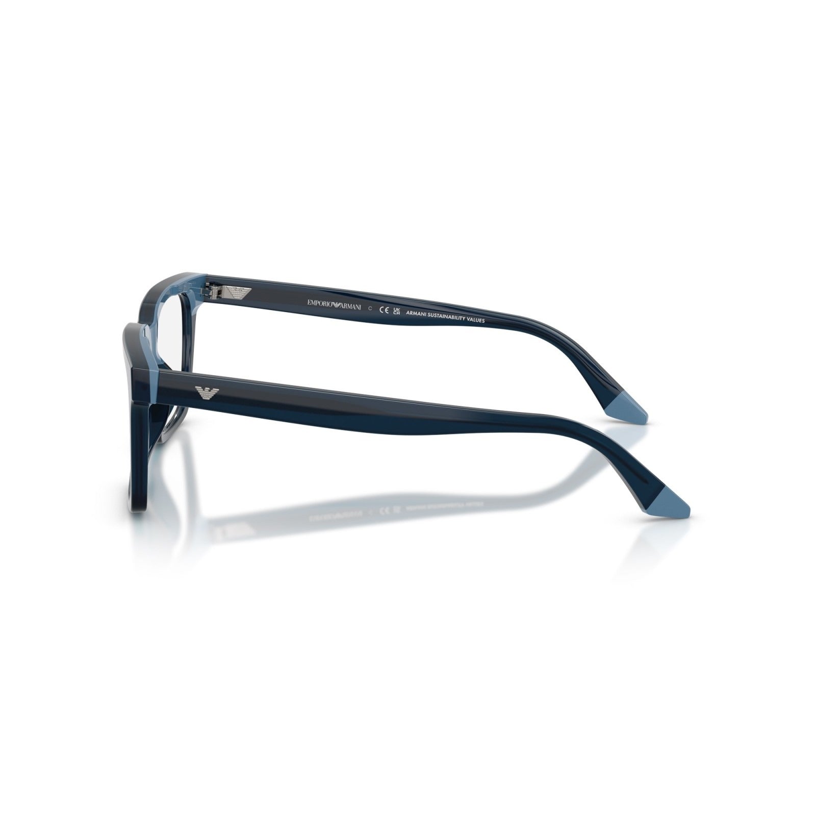 OCCHIALE DA VISTA UOMO | EMPORIO ARMANI EA 3272U - 6317 BLU OPALINO - CALIBRO 52