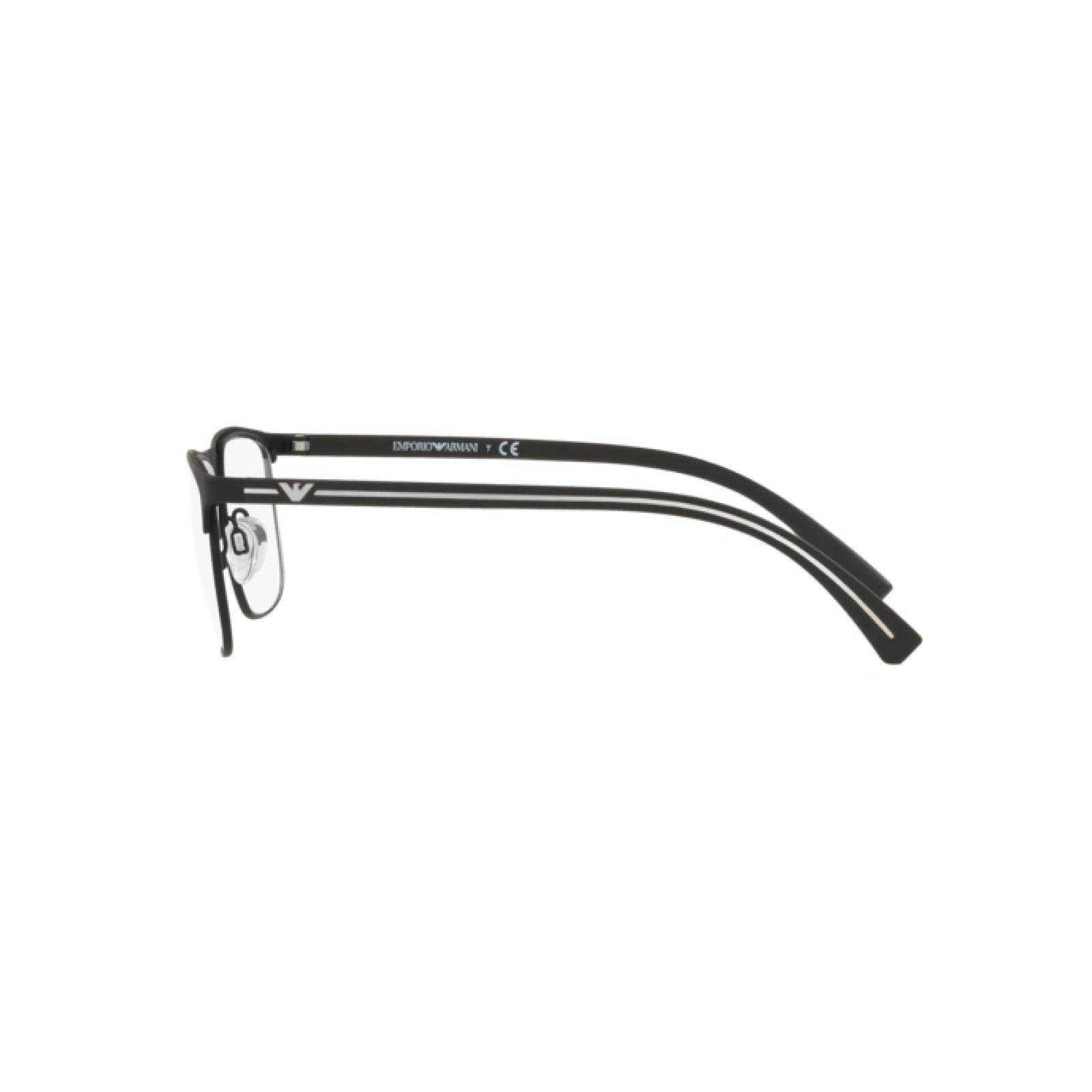 OCCHIALE DA VISTA UOMO | EMPORIO ARMANI EA 1079 - 3094 GOMMA NERA - CALIBRO 55