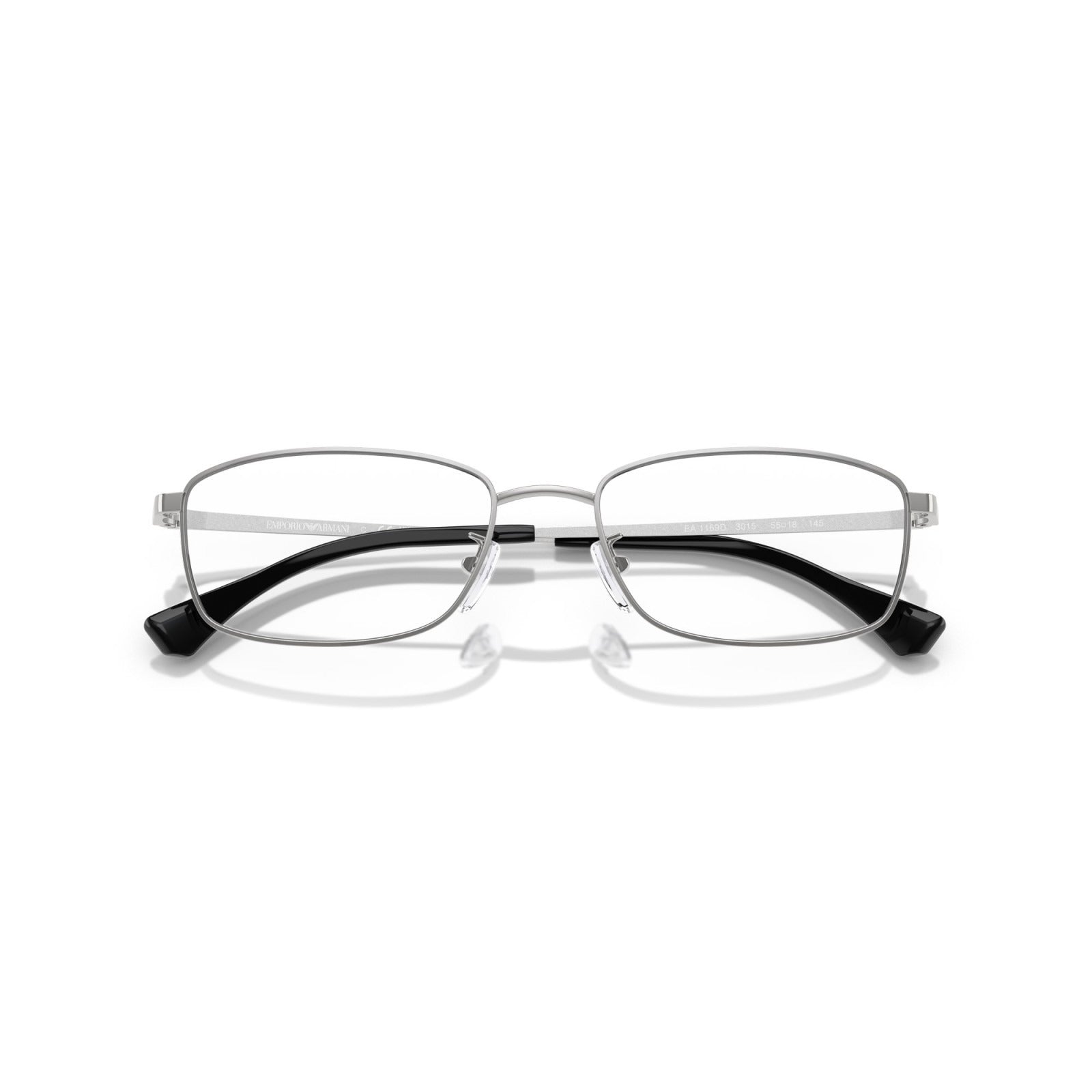 OCCHIALE DA VISTA UOMO | EMPORIO ARMANI EA 1169D - 3015 ARGENTO LUCIDO - CALIBRO 55
