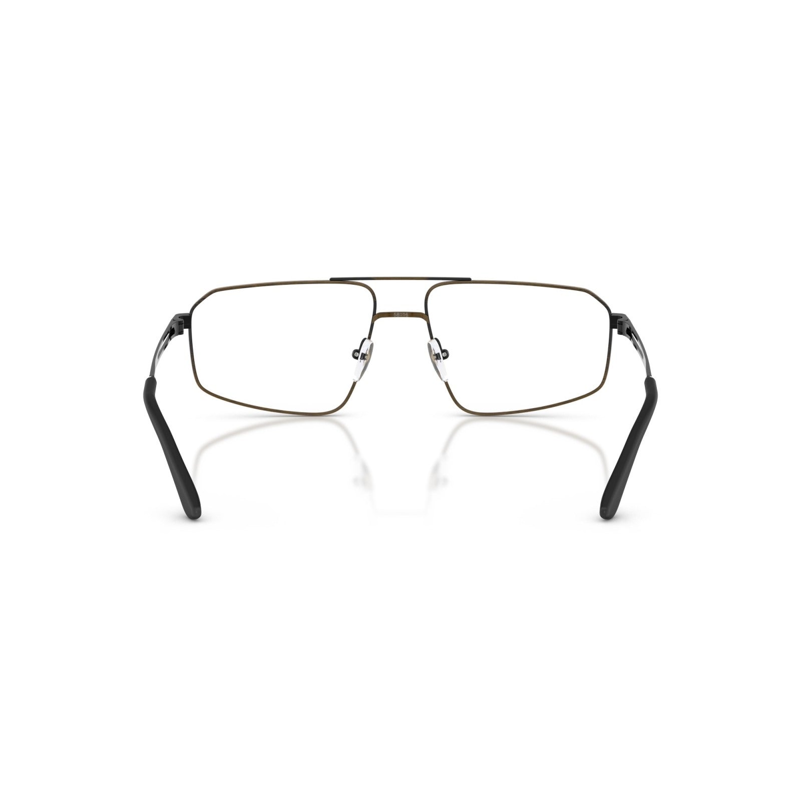OCCHIALE DA VISTA UOMO | EMPORIO ARMANI EA 1184 - 3270 ORO ANTICO SPAZZOLATO - CALIBRO 58