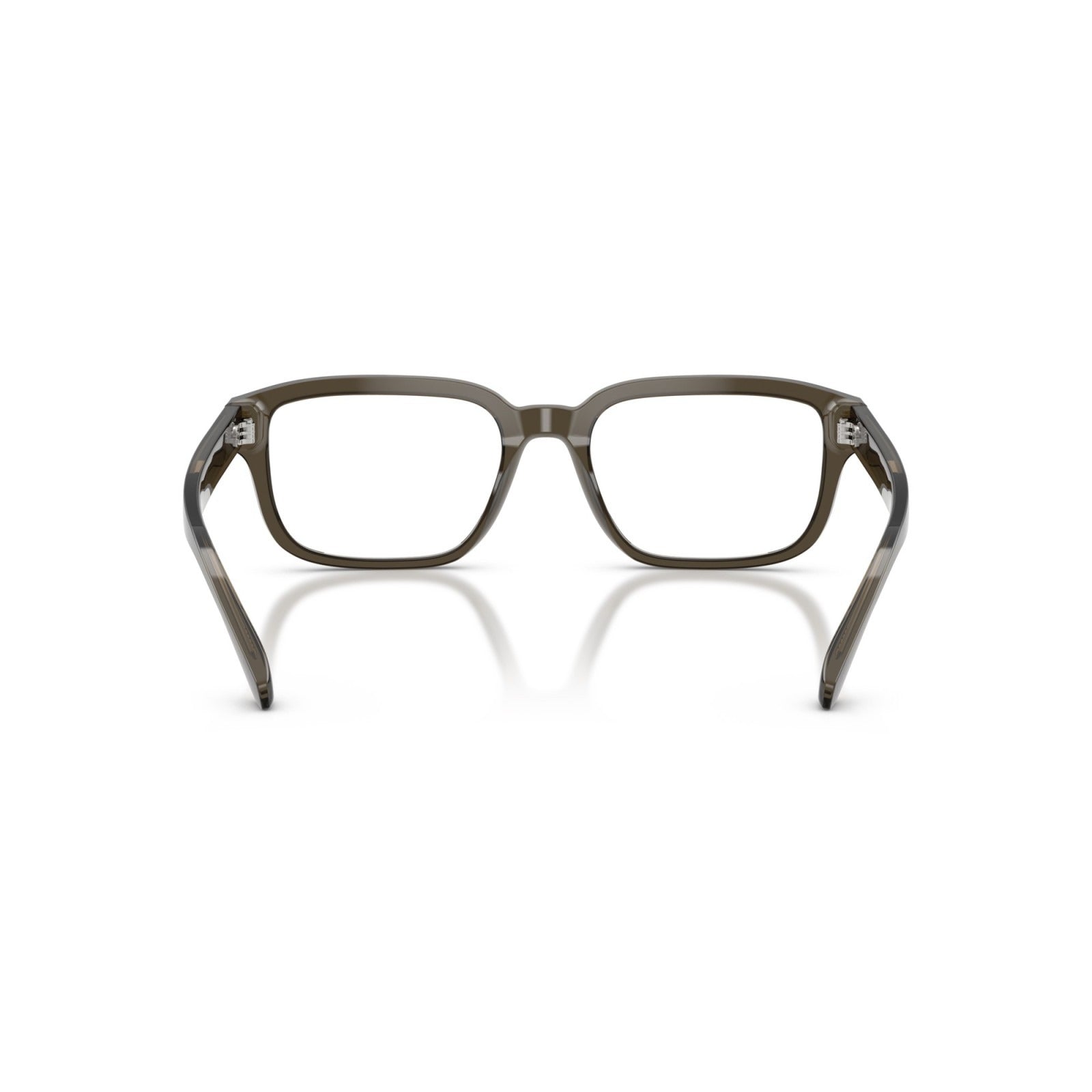 OCCHIALE DA VISTA UOMO | EMPORIO ARMANI EA 3255 - 6249 GRIGIO TRASPARENTE LUCIDO - CALIBRO 55