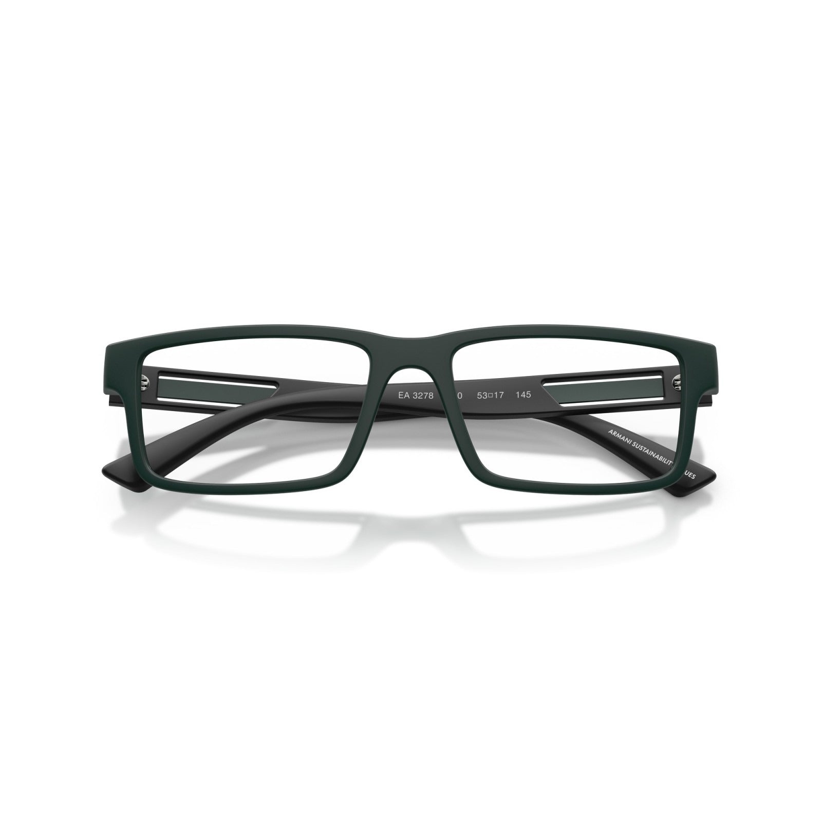 OCCHIALE DA VISTA UOMO | EMPORIO ARMANI EA 3278 - 6370 PETROLIO OPACO - CALIBRO 53
