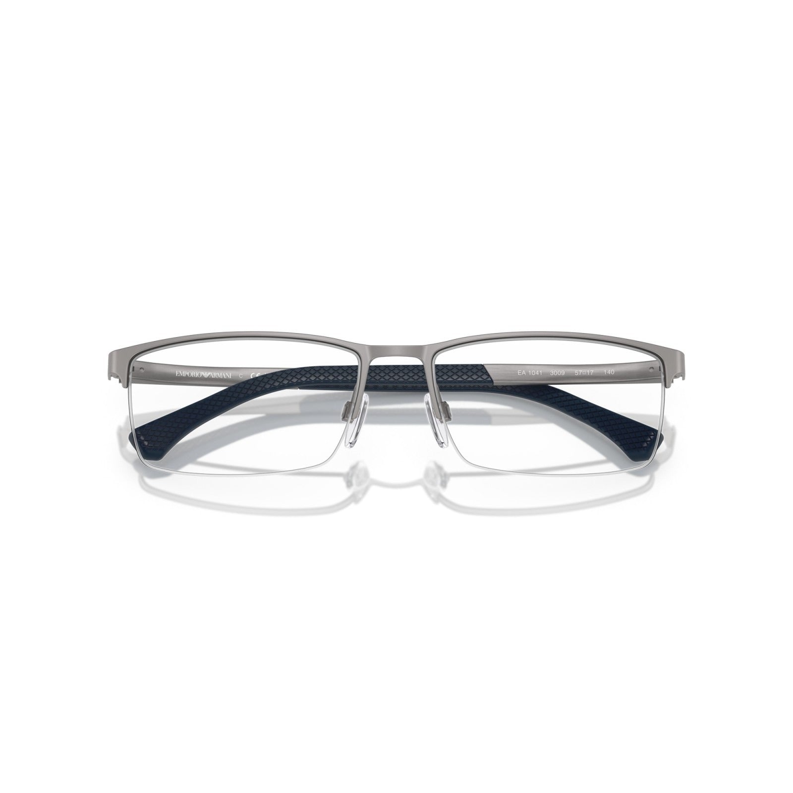OCCHIALE DA VISTA UOMO | EMPORIO ARMANI EA 1041 - 3009 CANNA DI FUCILE OPACA - CALIBRO 55