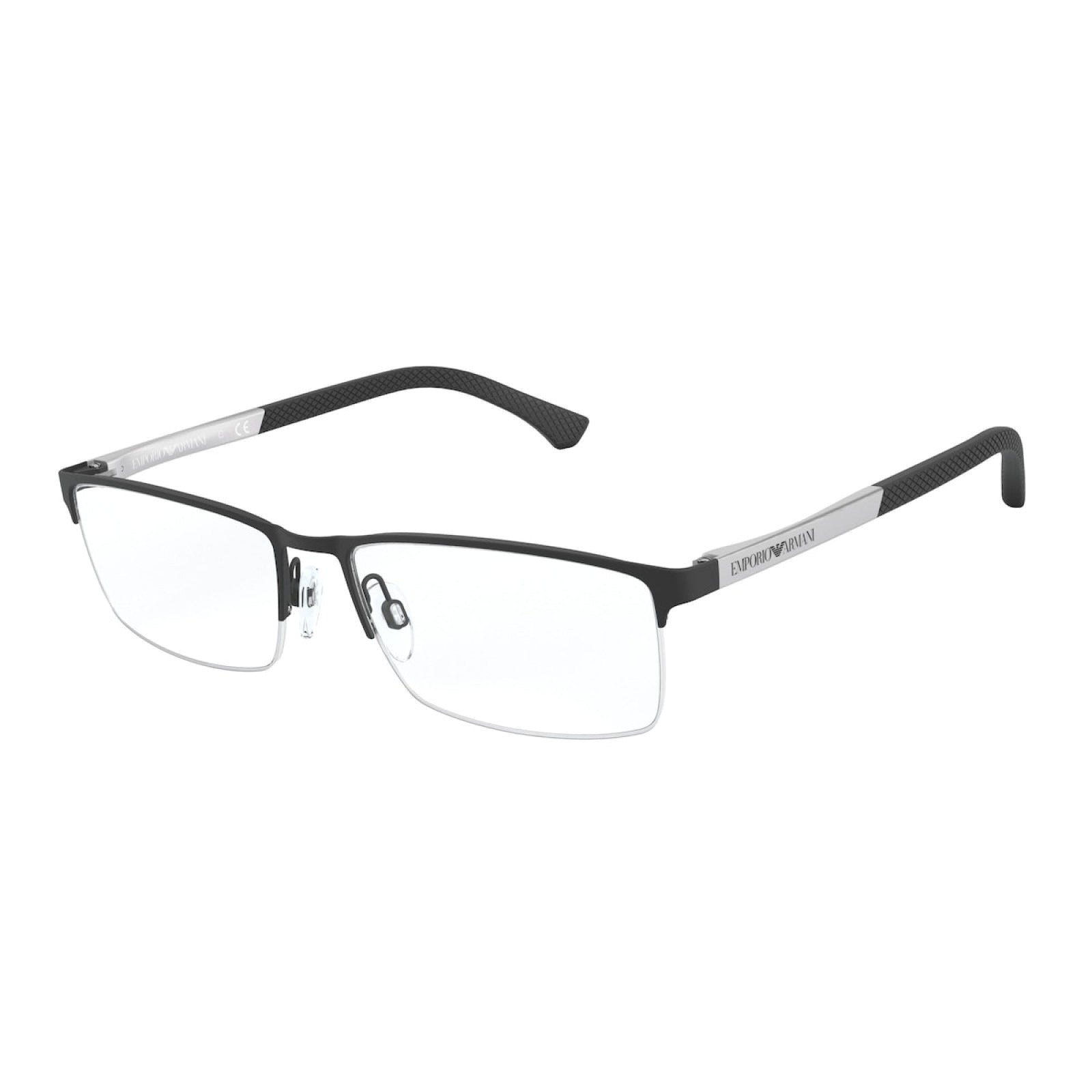 OCCHIALE DA VISTA UOMO | EMPORIO ARMANI EA 1041 - 3094 GOMMA NERA - CALIBRO 53