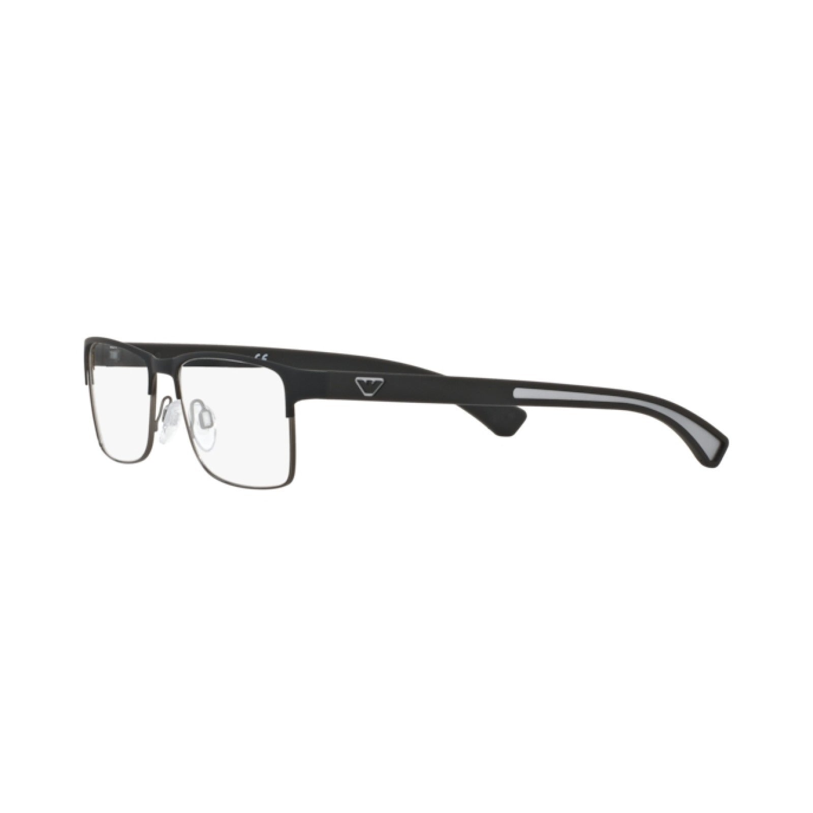 OCCHIALE DA VISTA UOMO | EMPORIO ARMANI EA 1052 - 3094 GOMMA NERA / CANNA DI FUCILE OPACA - CALIBRO 53