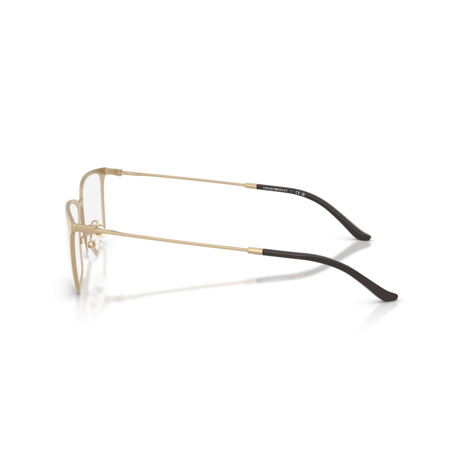 OCCHIALE DA VISTA UOMO | EMPORIO ARMANI EA 1173D - 3403 ORO PALLIDO SPAZZOLATO OPACO - CALIBRO 55