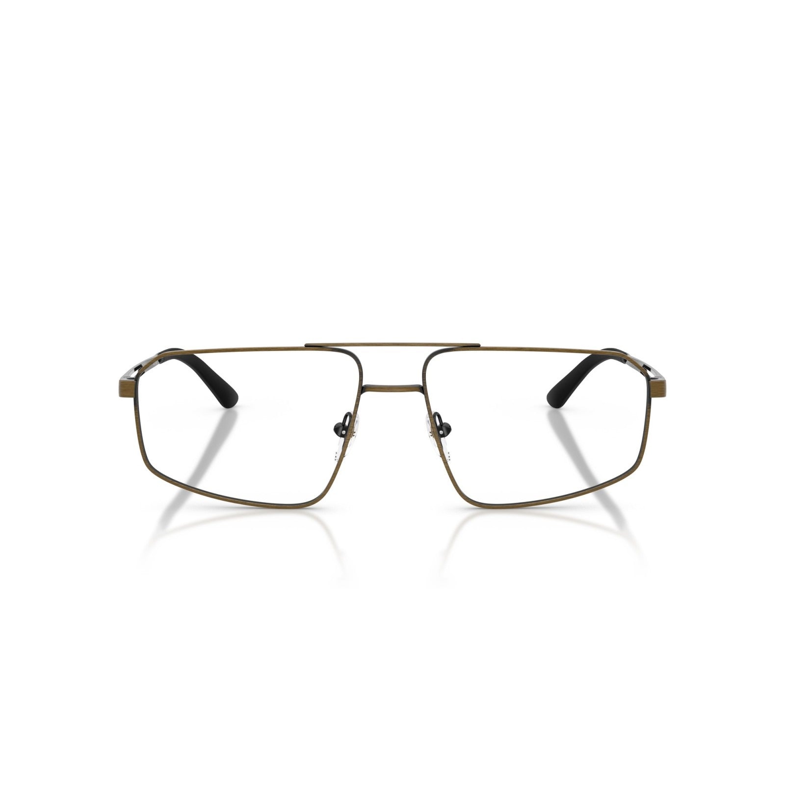 OCCHIALE DA VISTA UOMO | EMPORIO ARMANI EA 1184 - 3270 ORO ANTICO SPAZZOLATO - CALIBRO 58