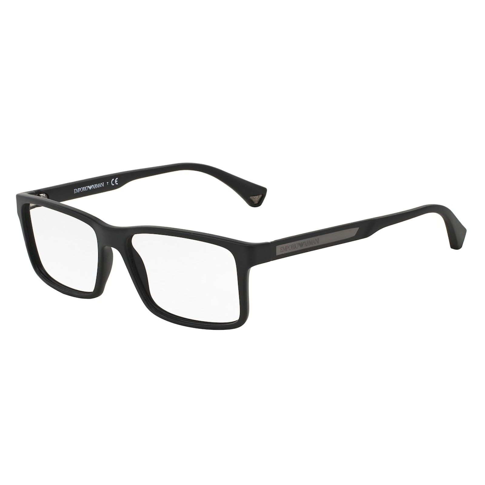 OCCHIALE DA VISTA UOMO | EMPORIO ARMANI EA 3038 - 5063 GOMMA NERA - CALIBRO 54
